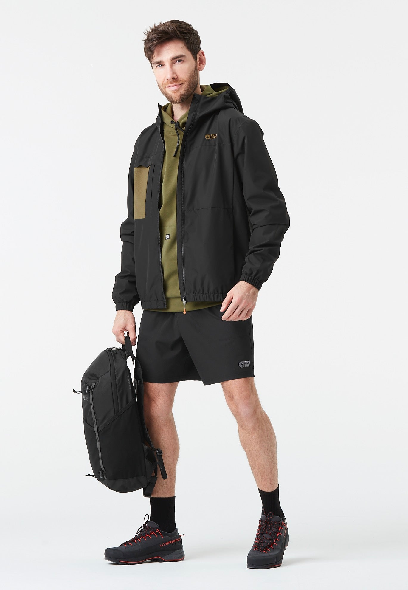 Picture - Stall Black - Jacket | Men-Image