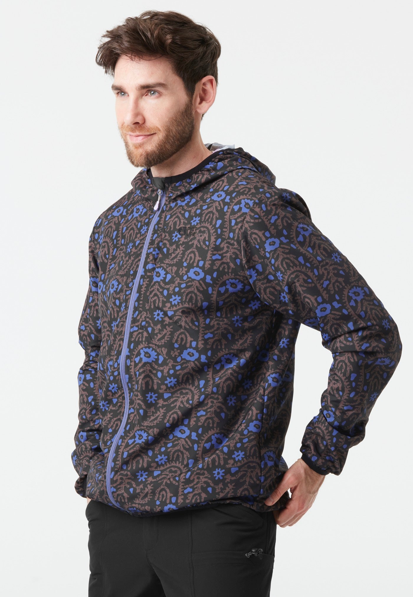Picture - Scale Printed Ancolie Print - Jacket | Men-Image