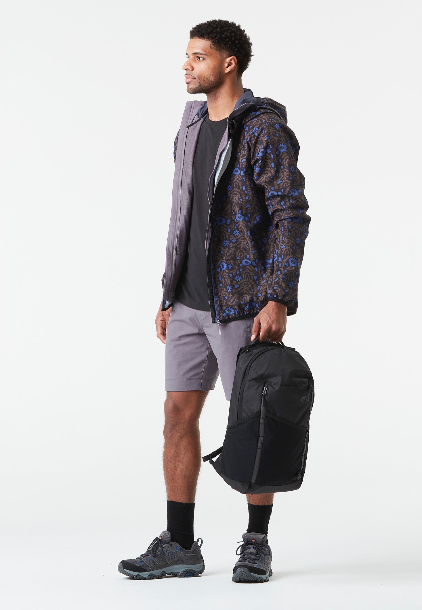 Picture - Scale Printed Ancolie Print - Jacket | Men-Image