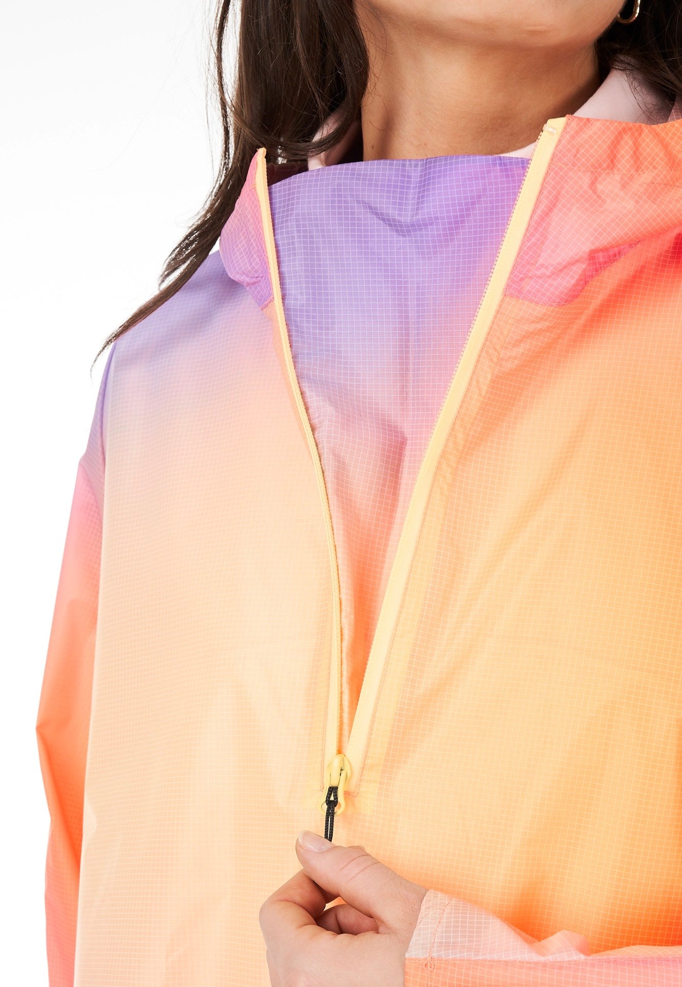 Picture - Eyasi Gradient Print - Poncho | Women-Image