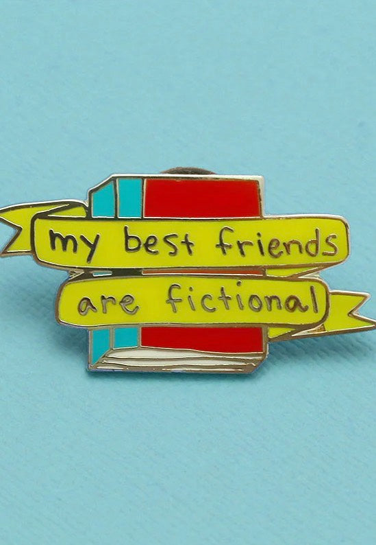 Punky Pins - My Best Friends Are Fictional - Pin | Neutral-Image
