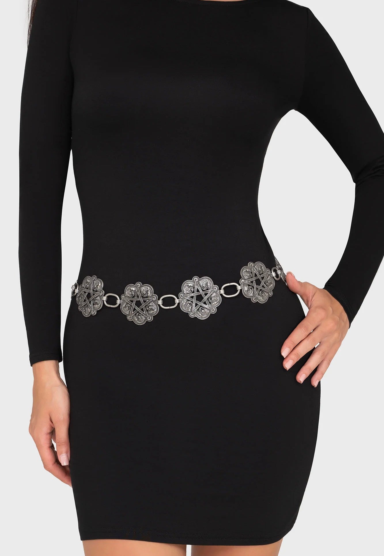 Killstar - Mystic Maven Concho Silver - Belt | Neutral-Image