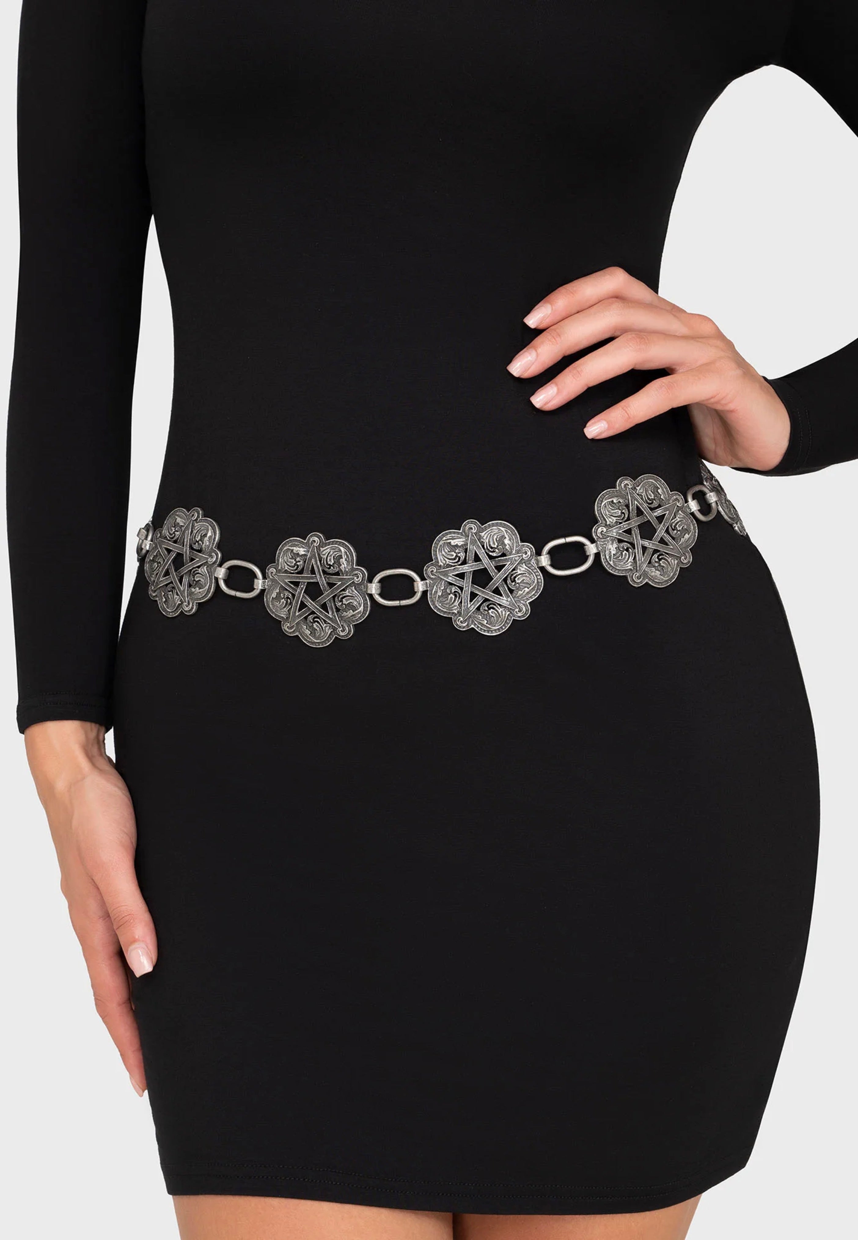 Killstar - Mystic Maven Concho Silver - Belt | Neutral-Image