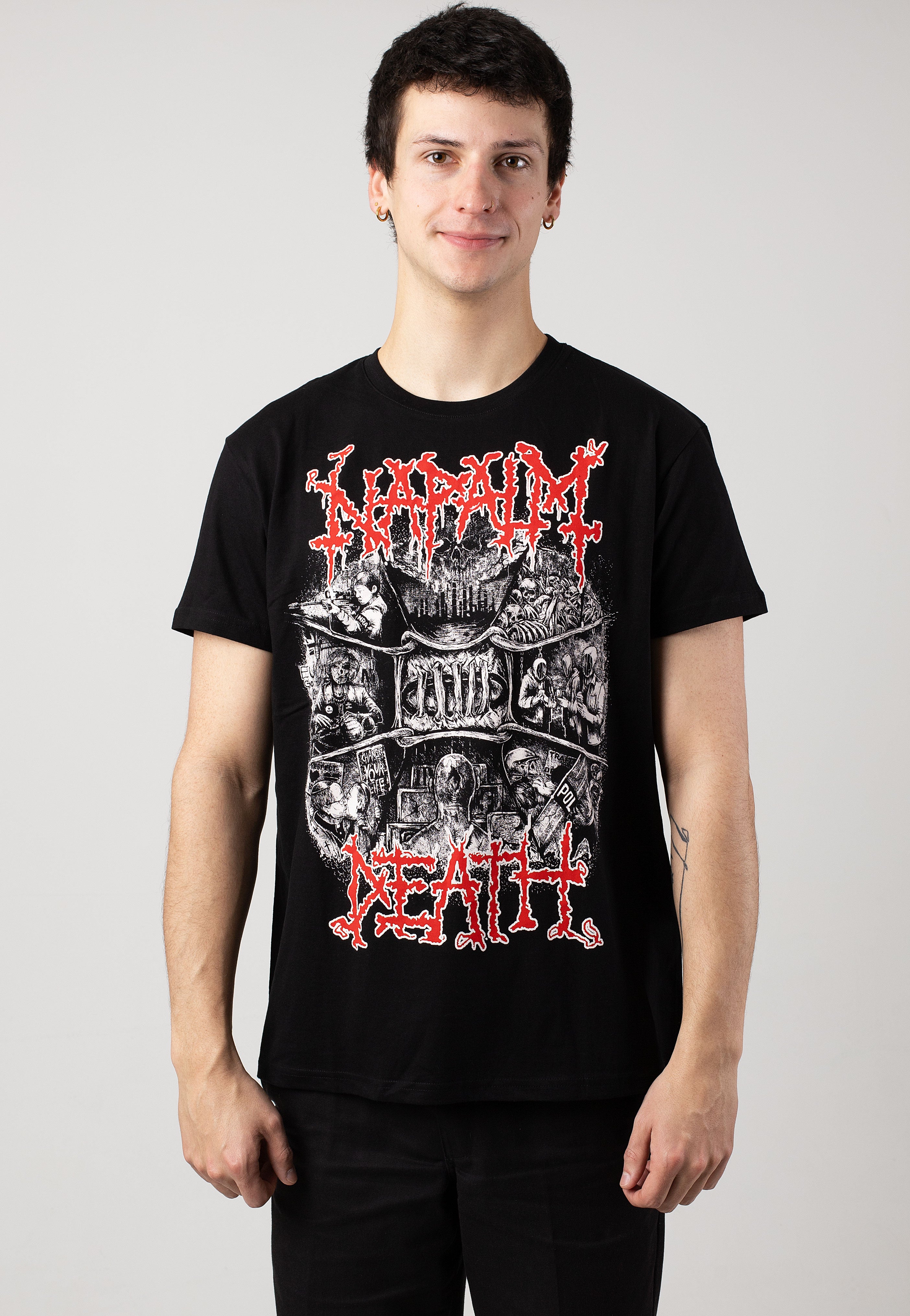 Napalm Death - Coded Smears - T-Shirt | Men-Image