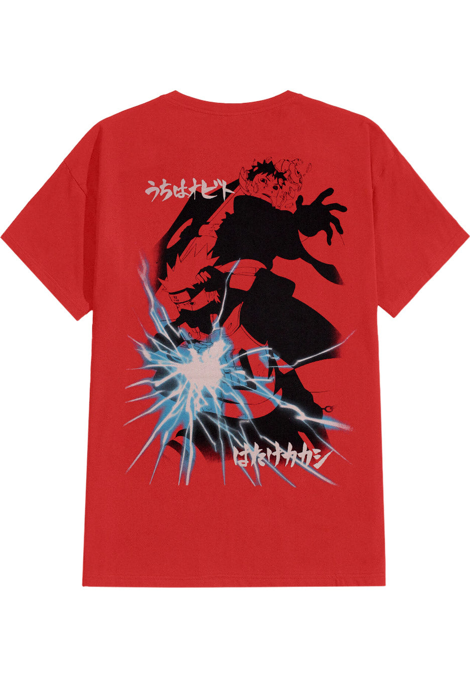 Neptun x Naruto - Kakashi & Obito Red - T-Shirt | Neutral-Image