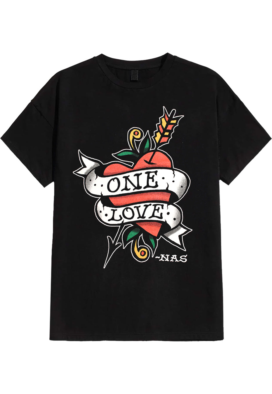 Nas - Love Tattoo - T-Shirt | Neutral-Image