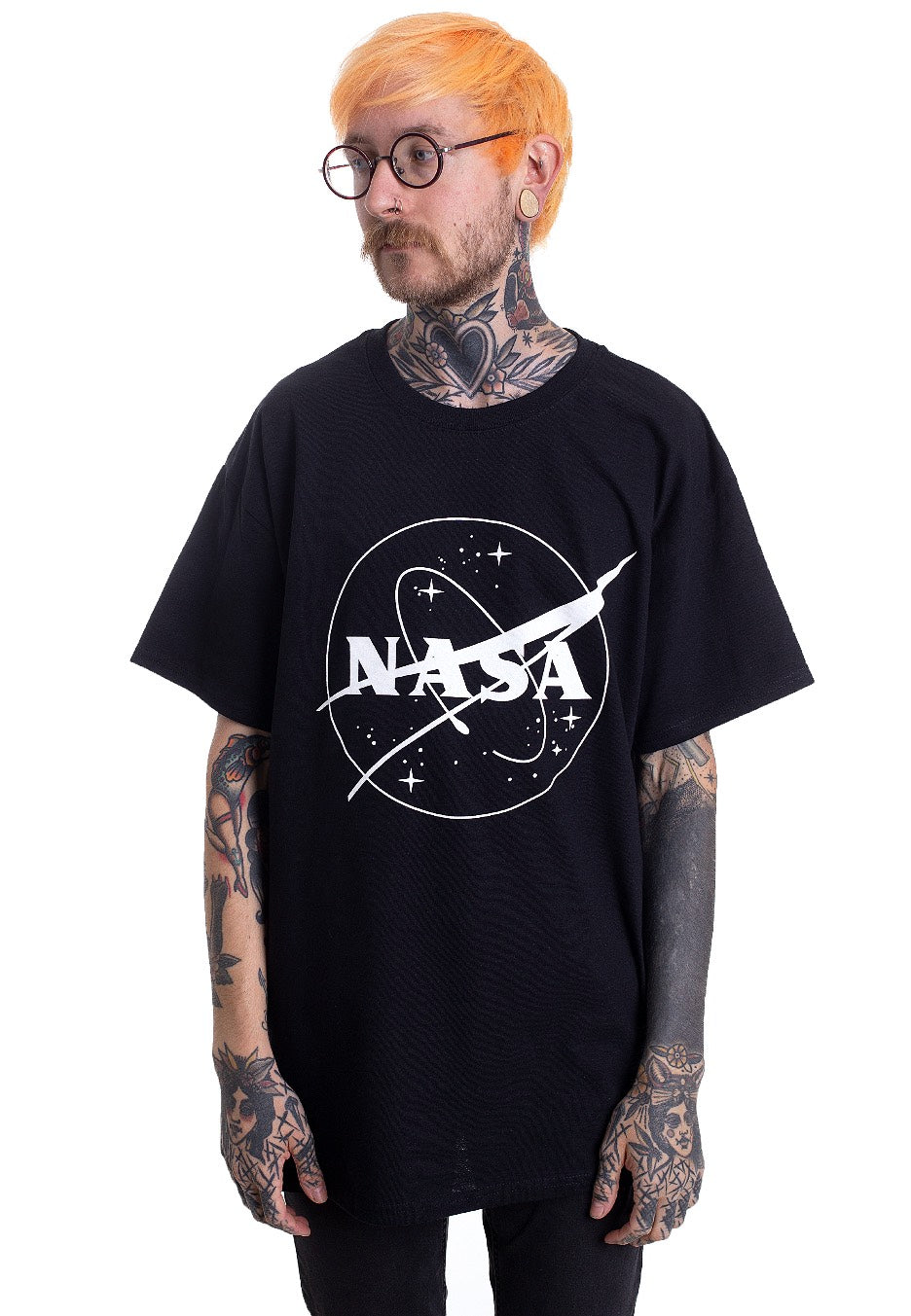 NASA - Insignia Logo BW - T-Shirt | Men-Image