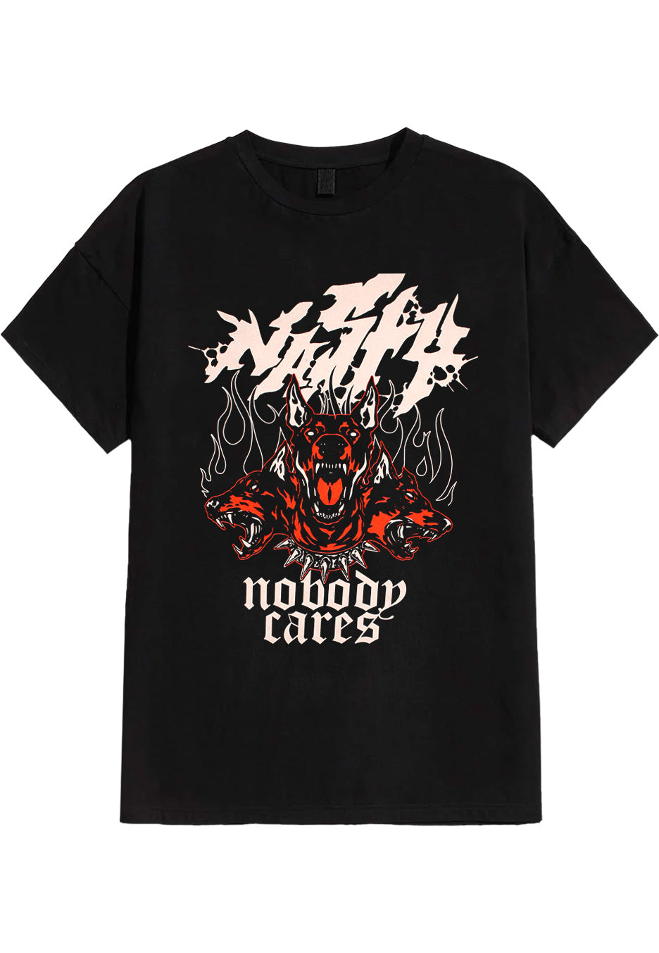 Nasty - Nobody Cares - T-Shirt | Neutral-Image