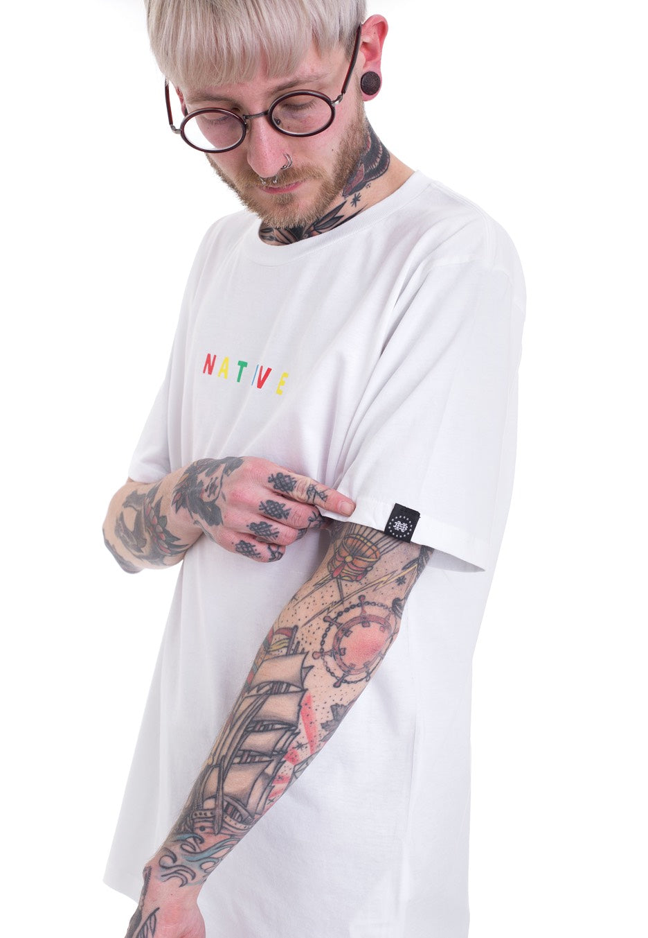 Native Brand - Primary White - T-Shirt | Men-Image