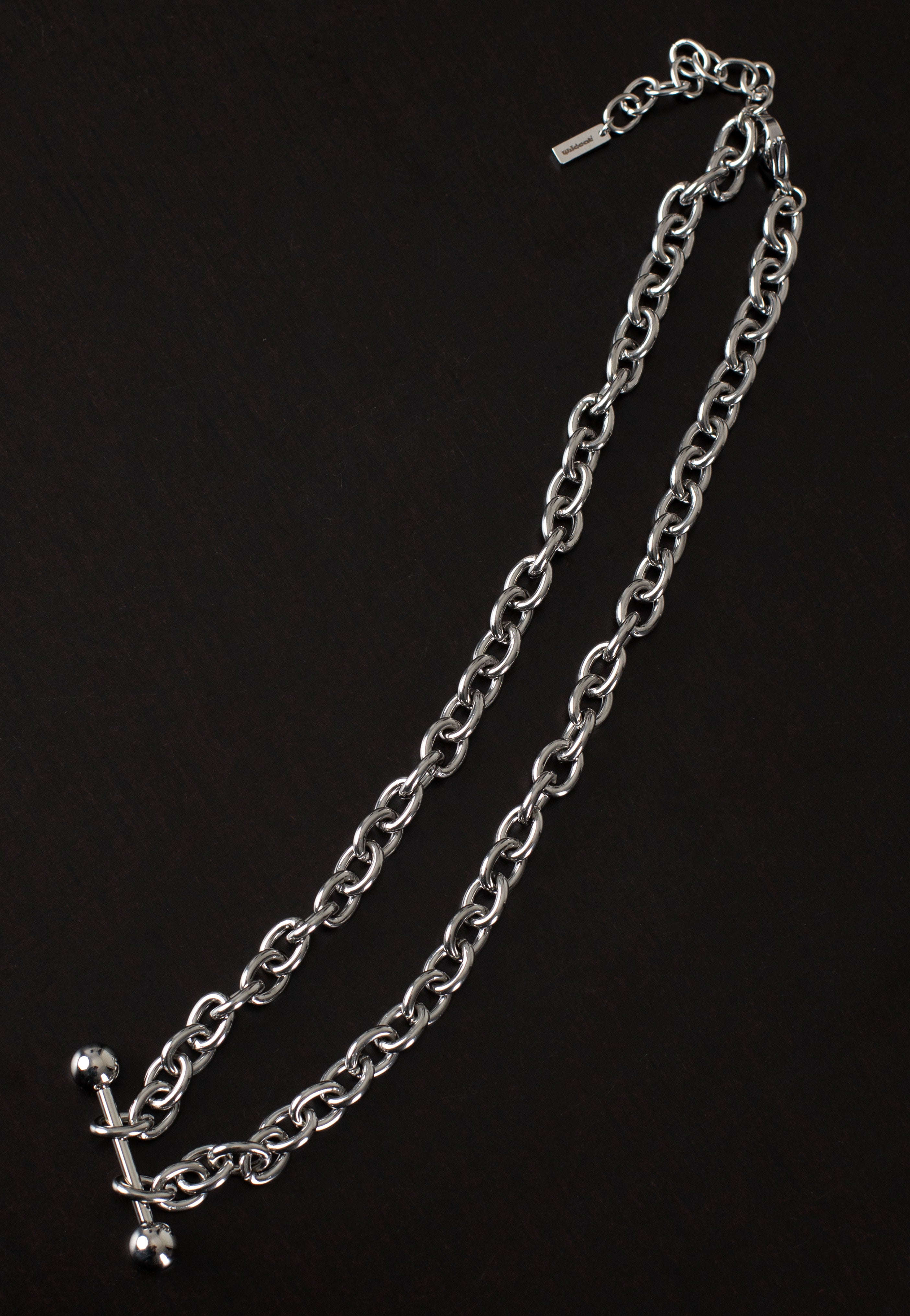 Wildcat - Barbell Silver - Necklace | Neutral-Image