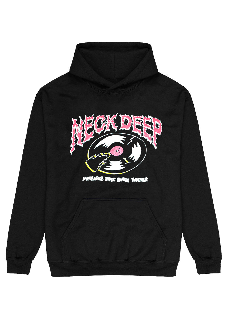 Neck Deep - Record - Hoodie | Neutral-Image