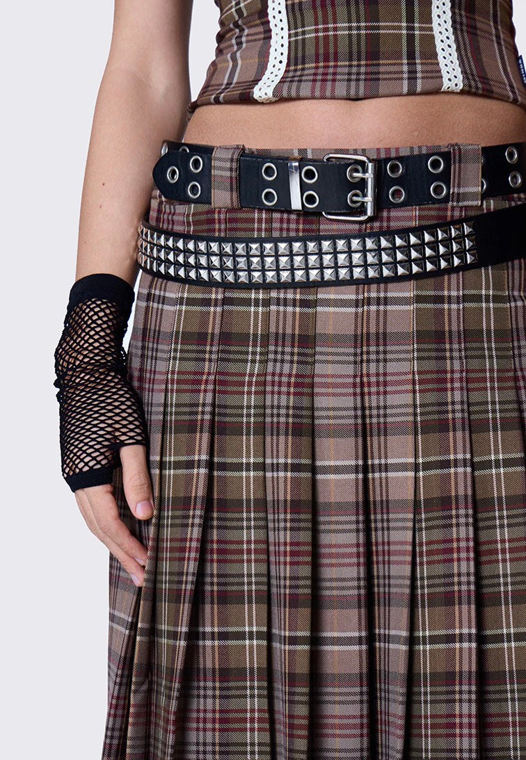 Minga London - Nenna Pleated Tartan - Skirt | Impericon