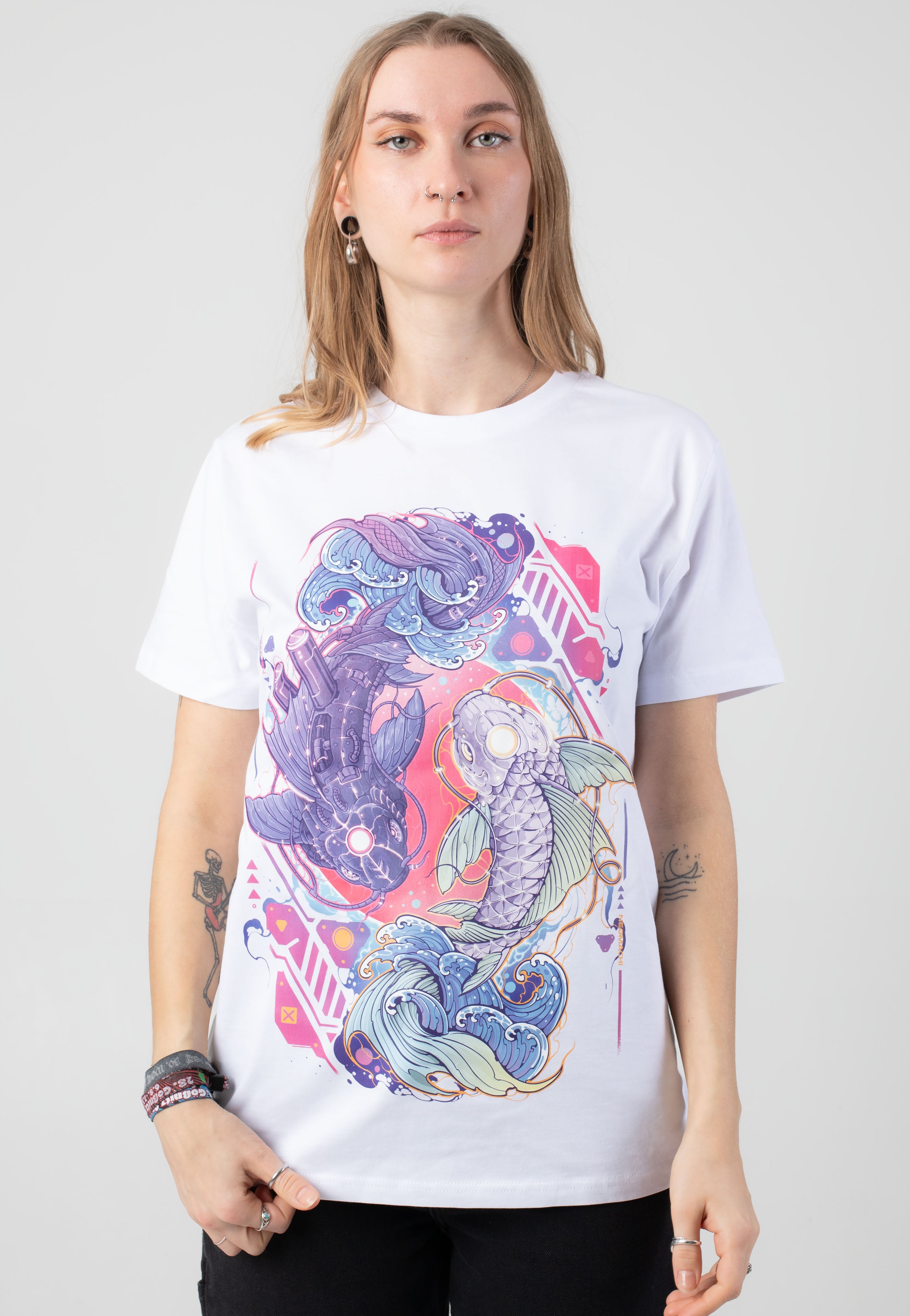 Neomachi - Onmyo White - T-Shirt | Women-Image