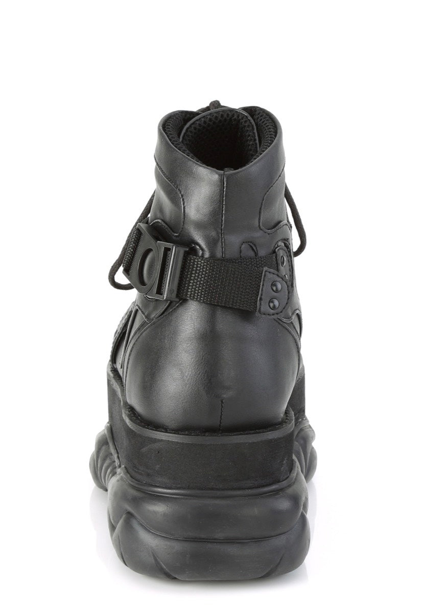 DemoniaCult - Neptune 181 Black Vegan Leather - Girl Shoes | Impericon