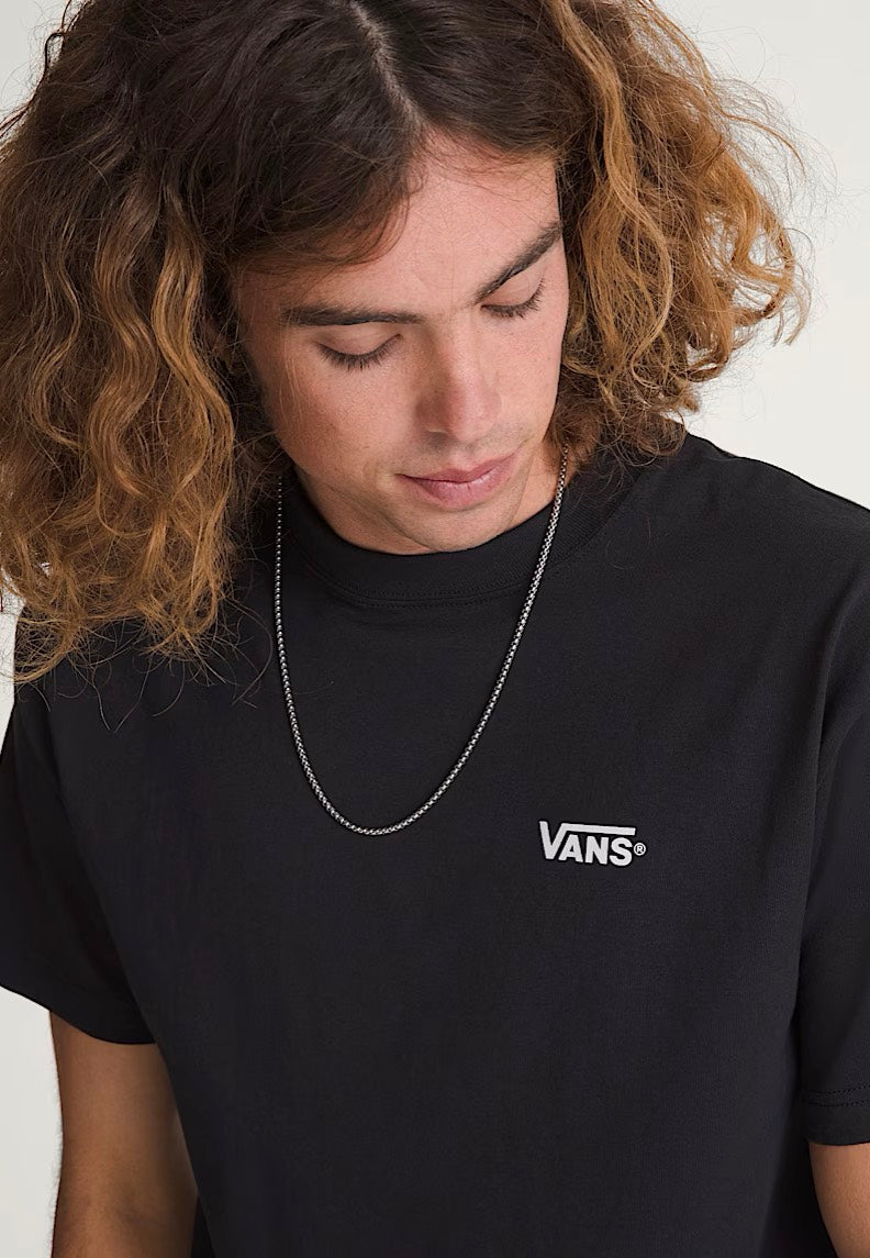 Vans - New Left Chest Black/White - T-Shirt | Men-Image