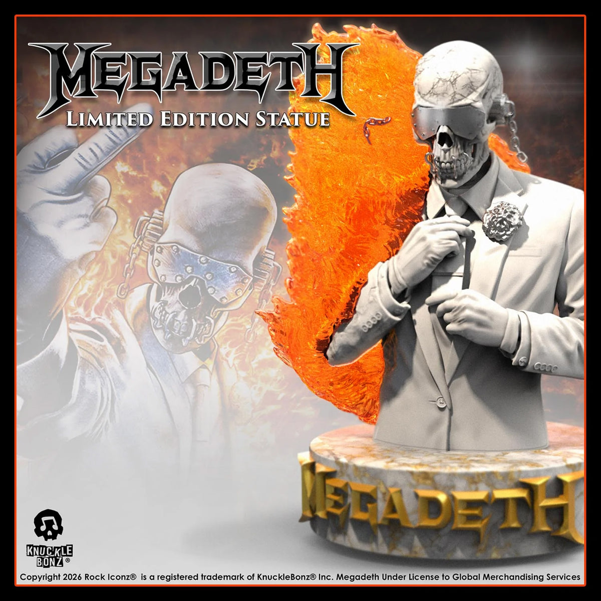 Megadeth - Final Studio Album 3D - Statue | Impericon