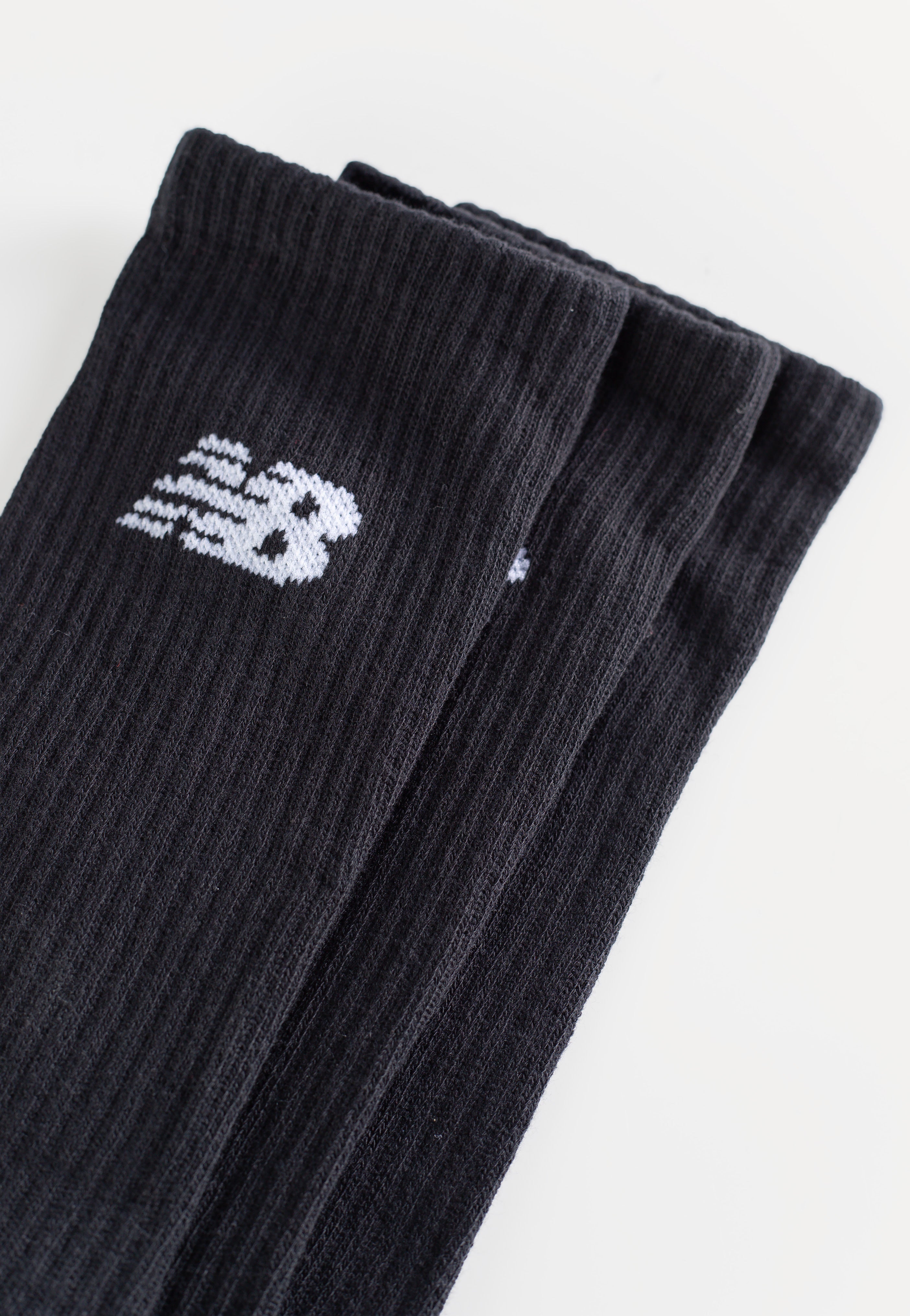 New Balance - Everyday Crew Pack Of 3 Black - Socks | Neutral-Image