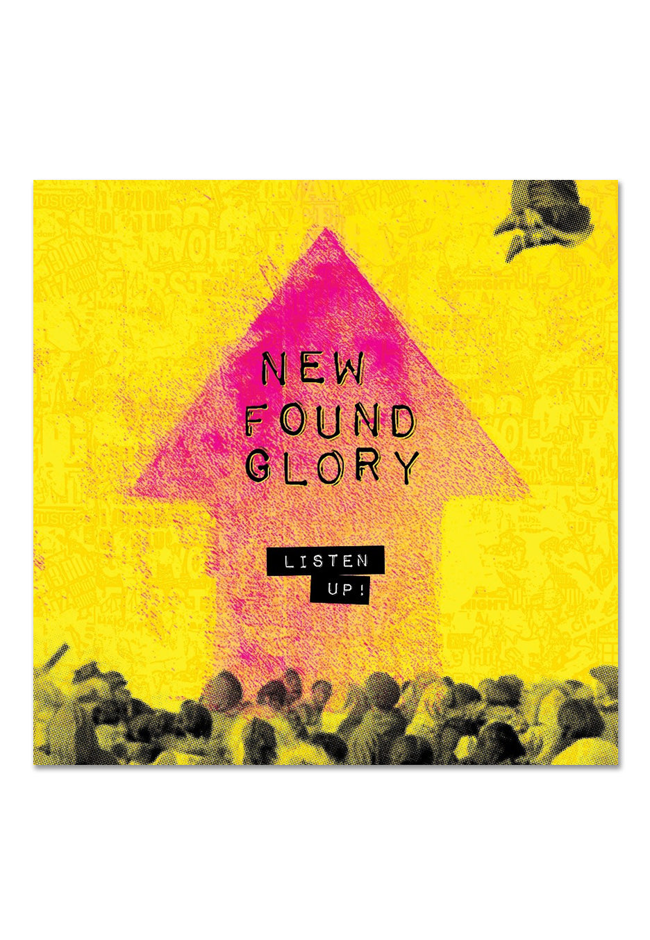 New Found Glory Listen Up! Ltd. Tropical Sunset Deluxe - Marbled