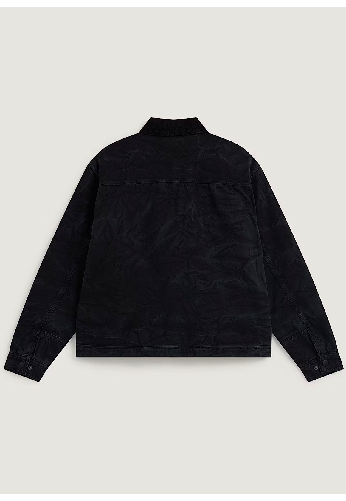 Vans Nico Cropped Chore Canvas Black Jacke | Men-Image