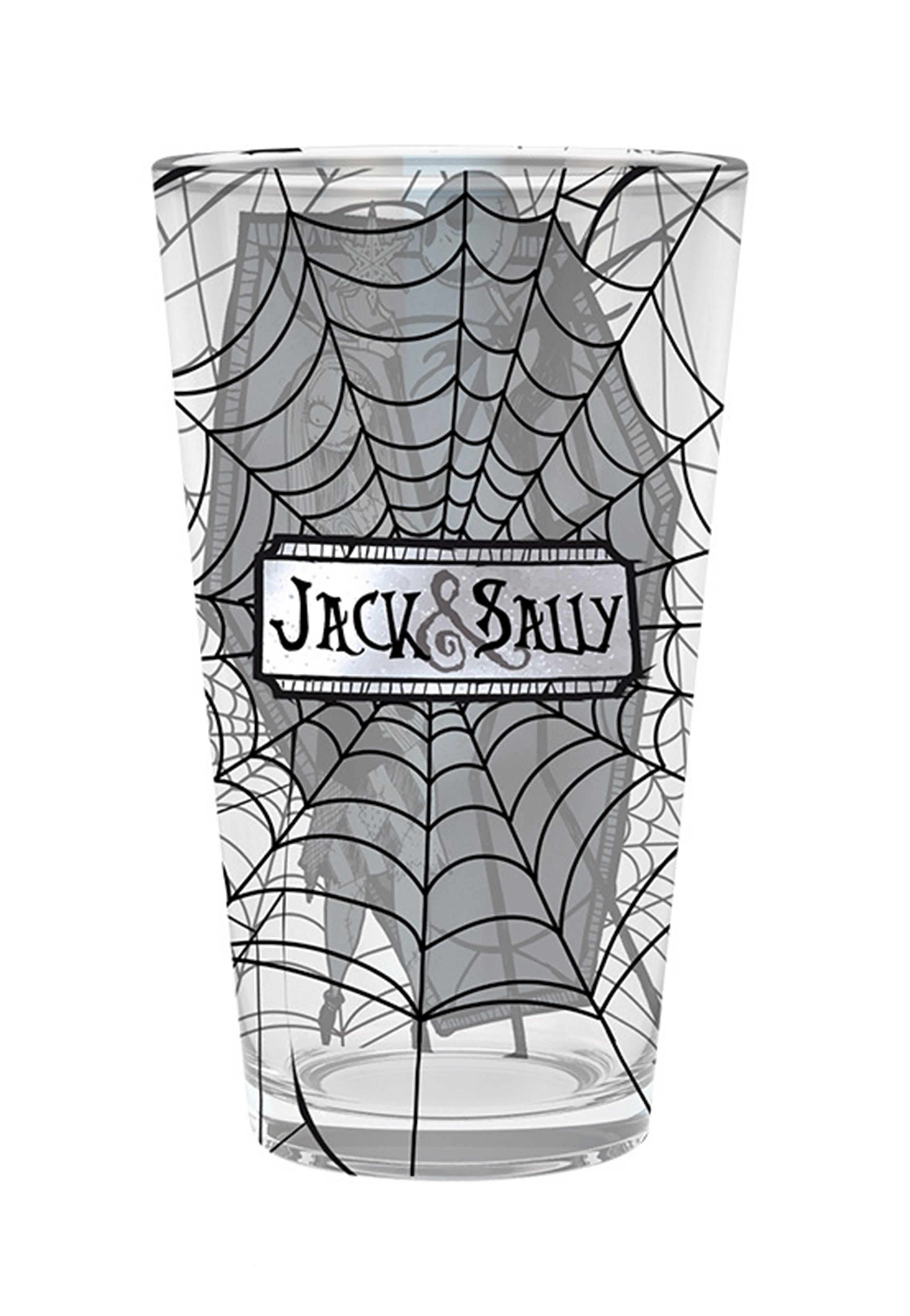 The Nightmare Before Christmas - Jack & Sally - Glass | Neutral-Image