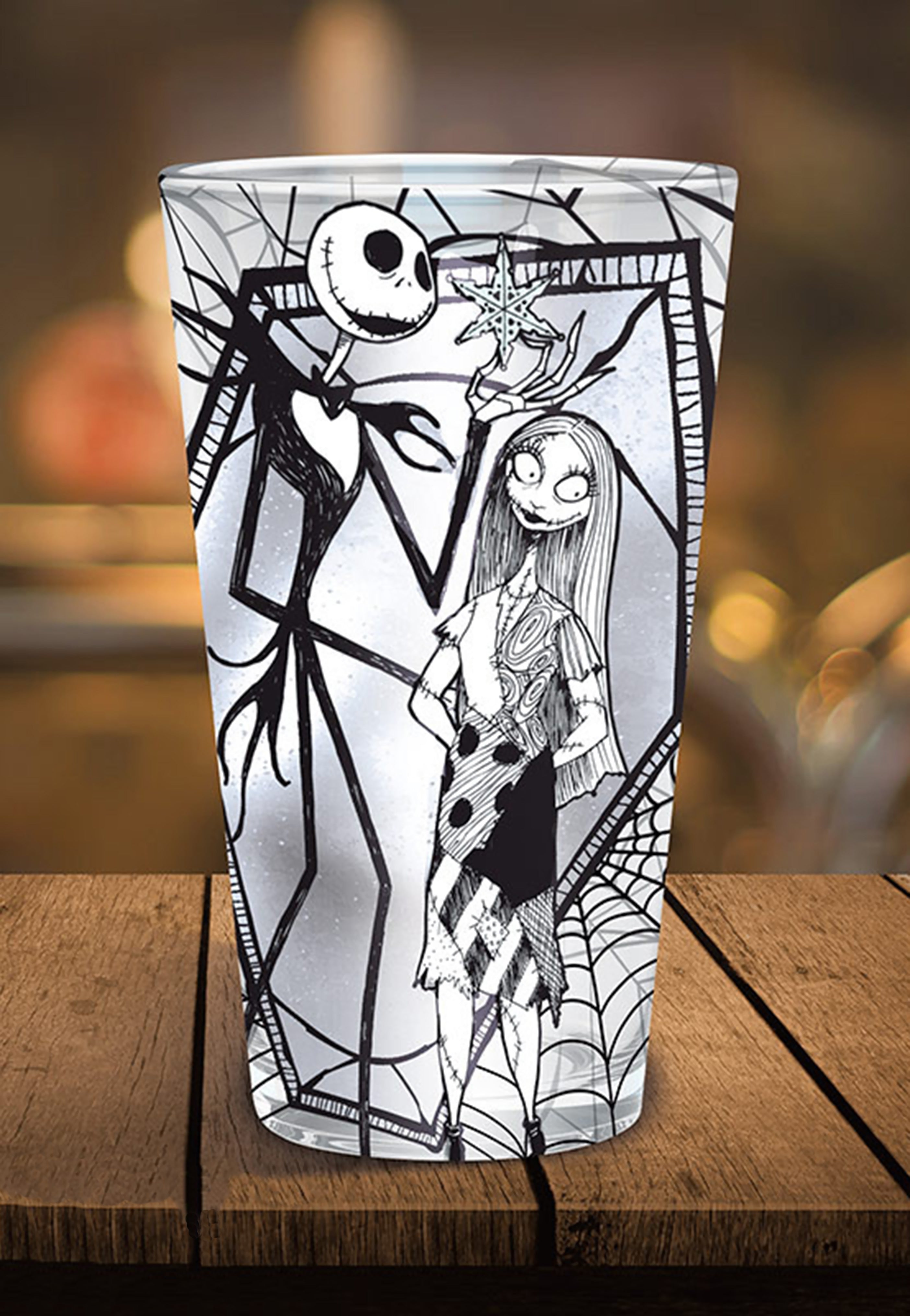 The Nightmare Before Christmas - Jack & Sally - Glass | Neutral-Image