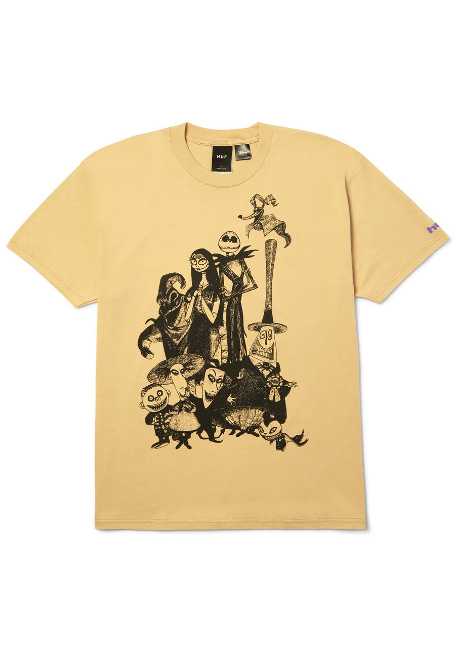 HUF x The Nightmare Before Christmas - Nightmare Cast Sand - T-Shirt | Men-Image