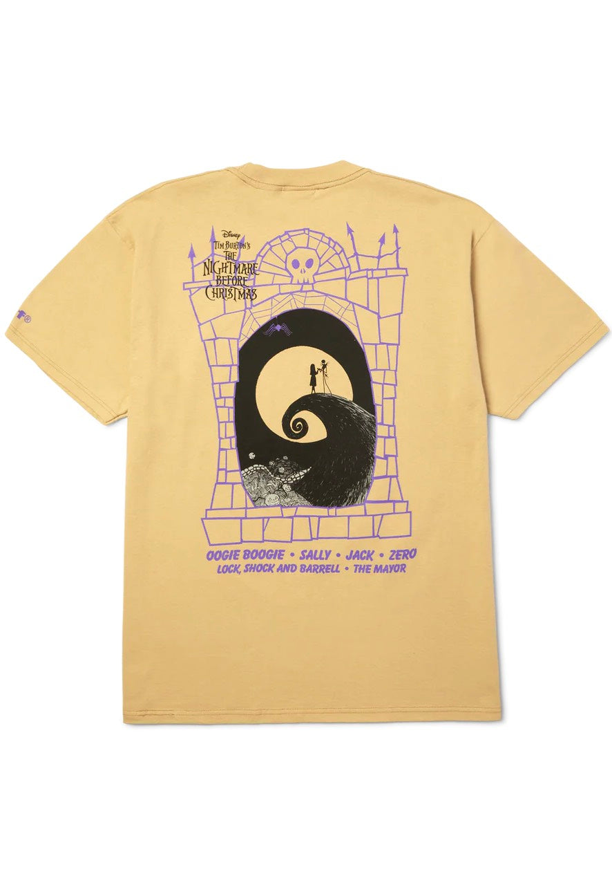 HUF x The Nightmare Before Christmas - Nightmare Cast Sand - T-Shirt | Men-Image