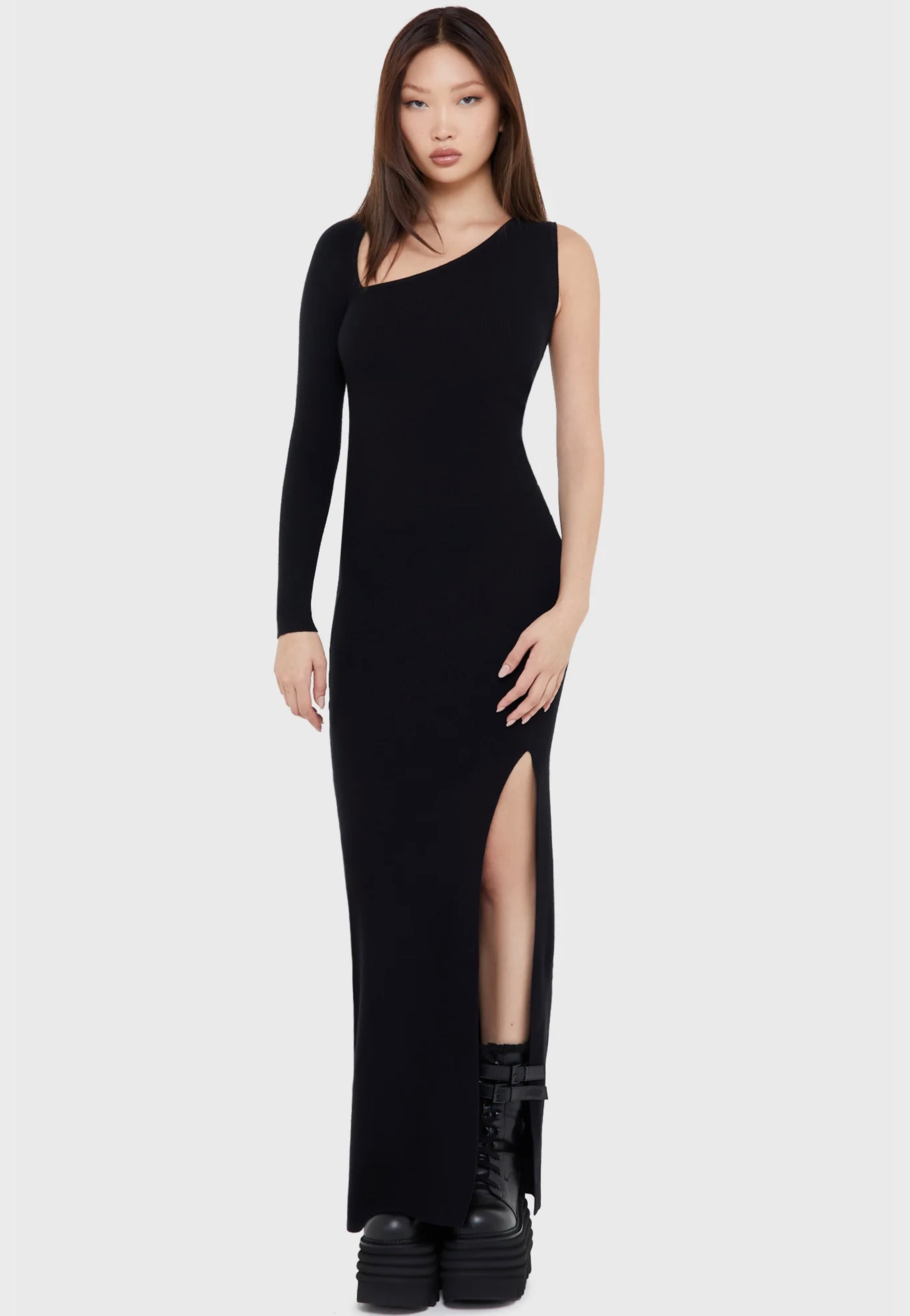 Killstar x Kihilist - Nightshaded Black - Dress | Women-Image