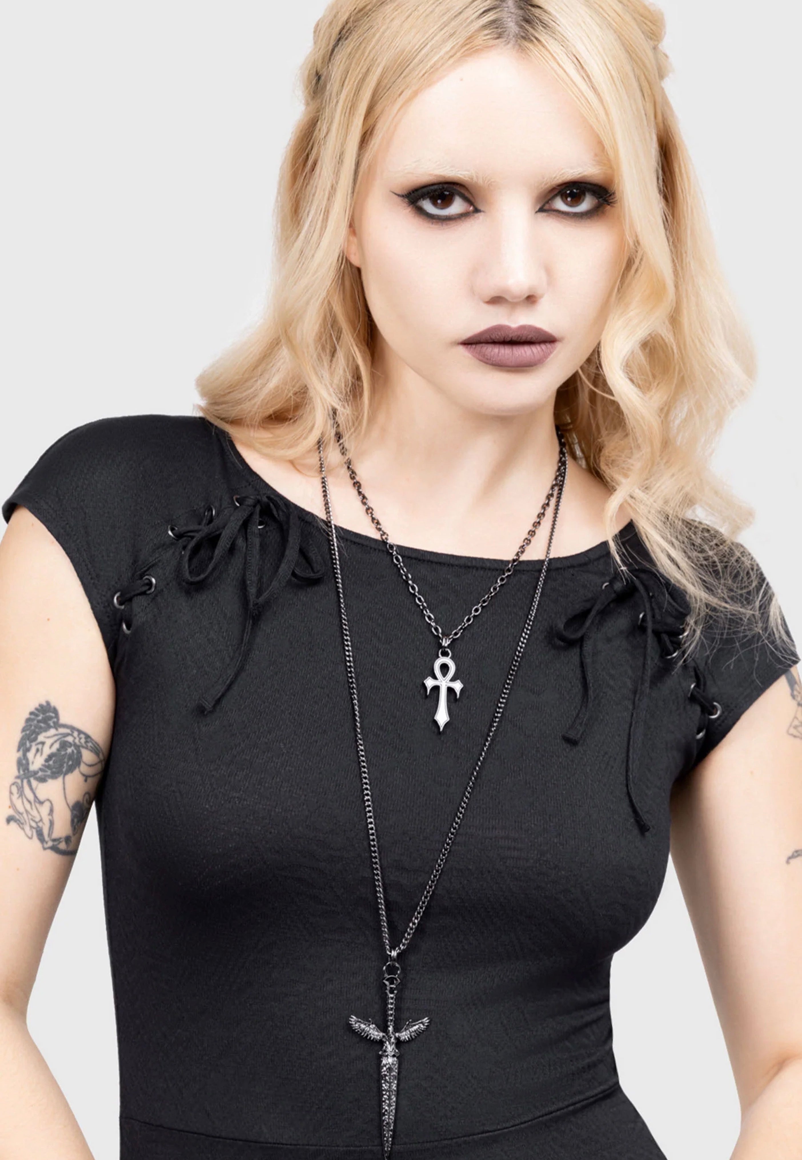 Killstar - Nightwane Black - Dress | Women-Image