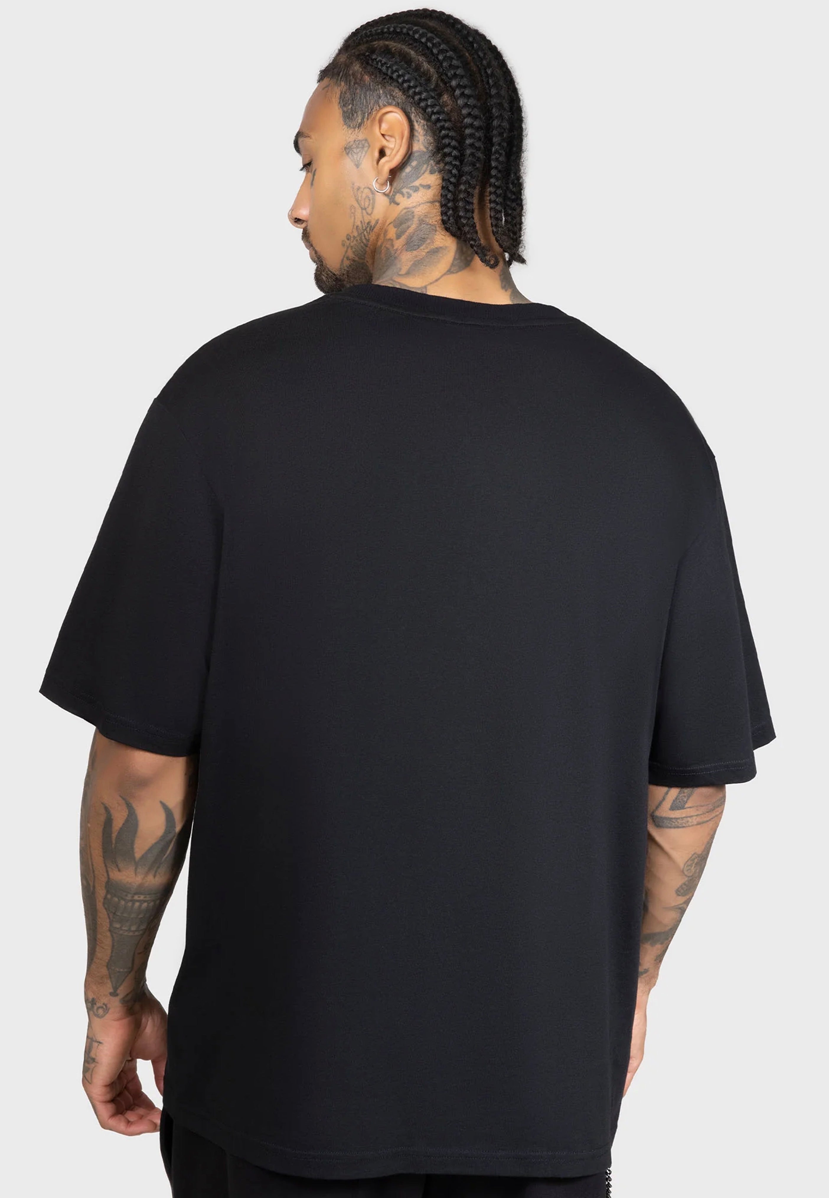 Killstar x Kihilist - Nightwaste Black - T-Shirt | Men-Image