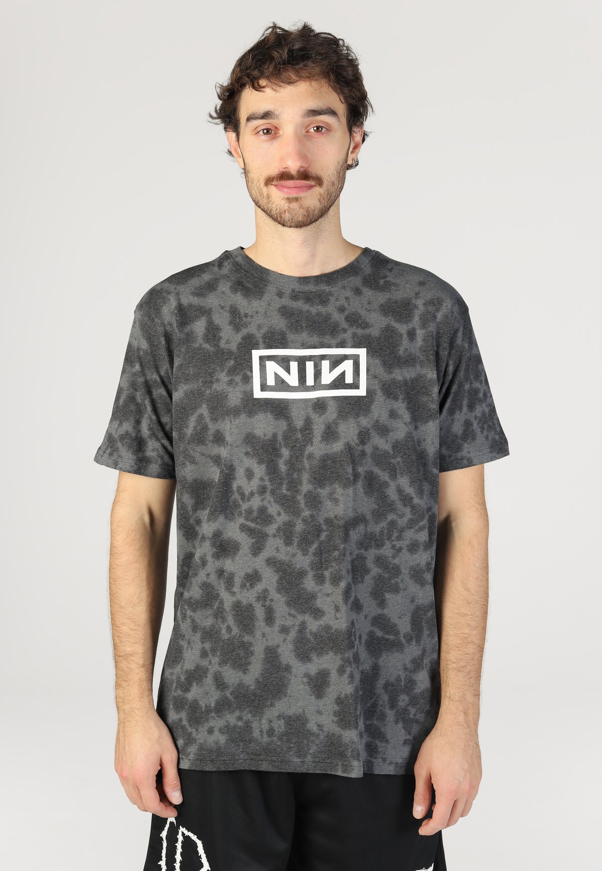 Nine Inch Nails Logo (Wash Collection) T-Shirt | Men-Image