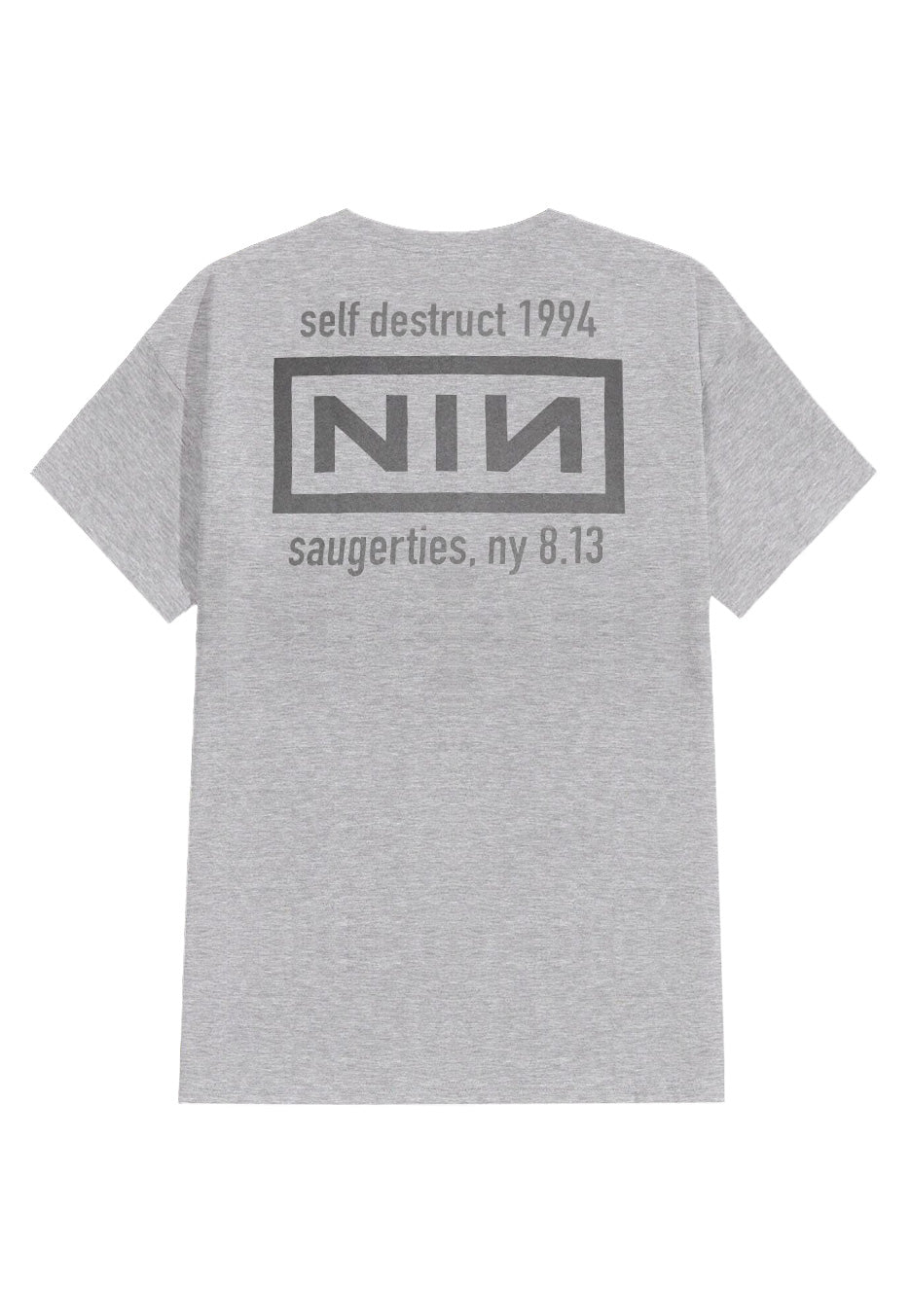 Nine Inch Nails - Self Destruct 94 Grey - T-Shirt | Impericon