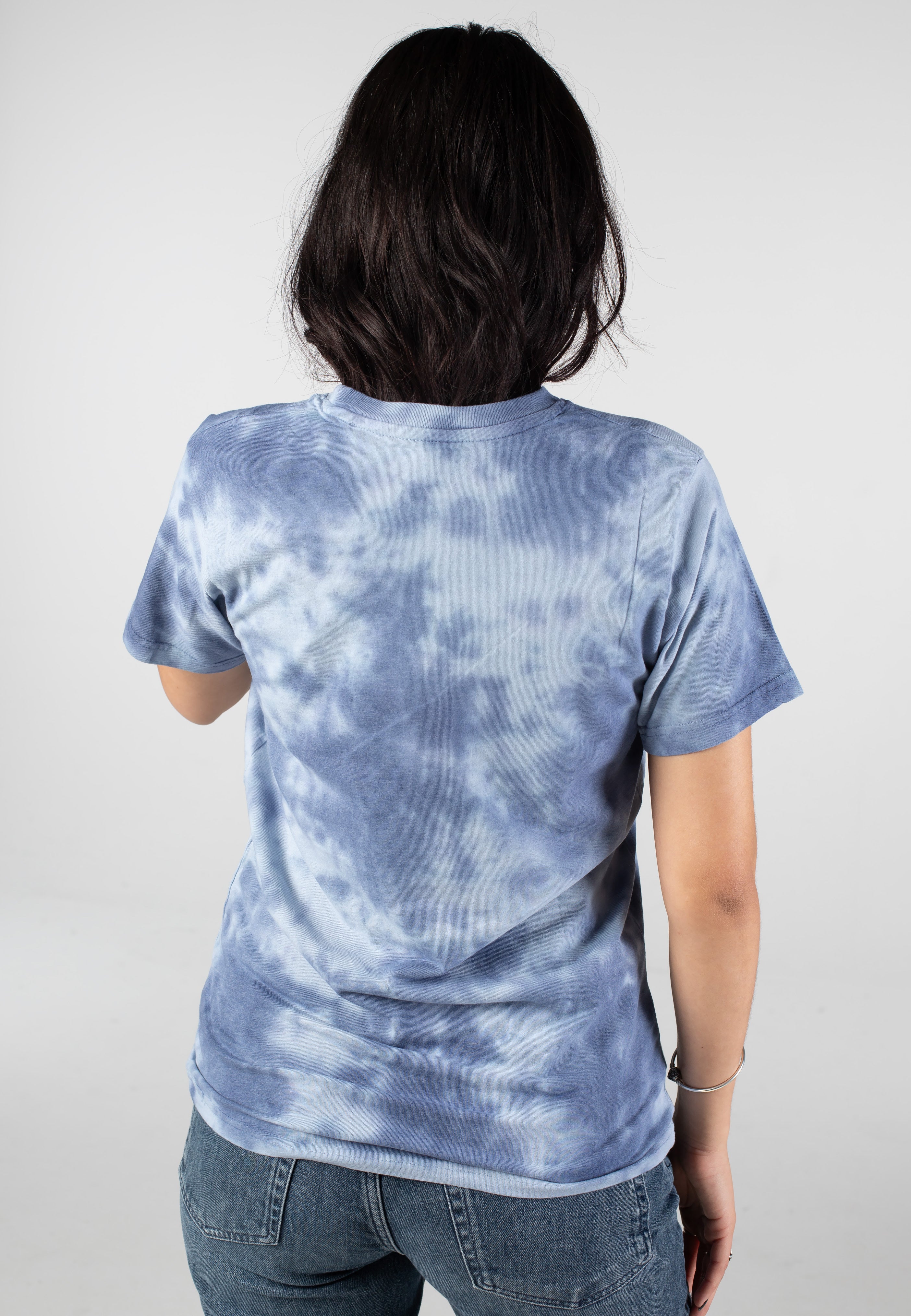 Nirvana - Happy Face Blue Stroke - T-Shirt | Women-Image