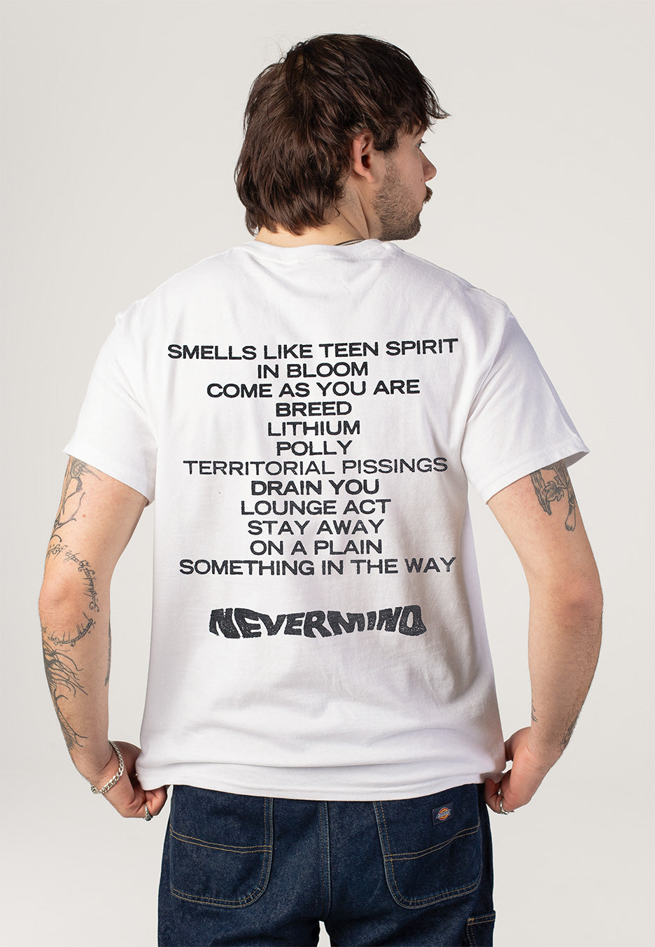 Nirvana - Nevermind Dollar Loose White - T-Shirt | Men-Image