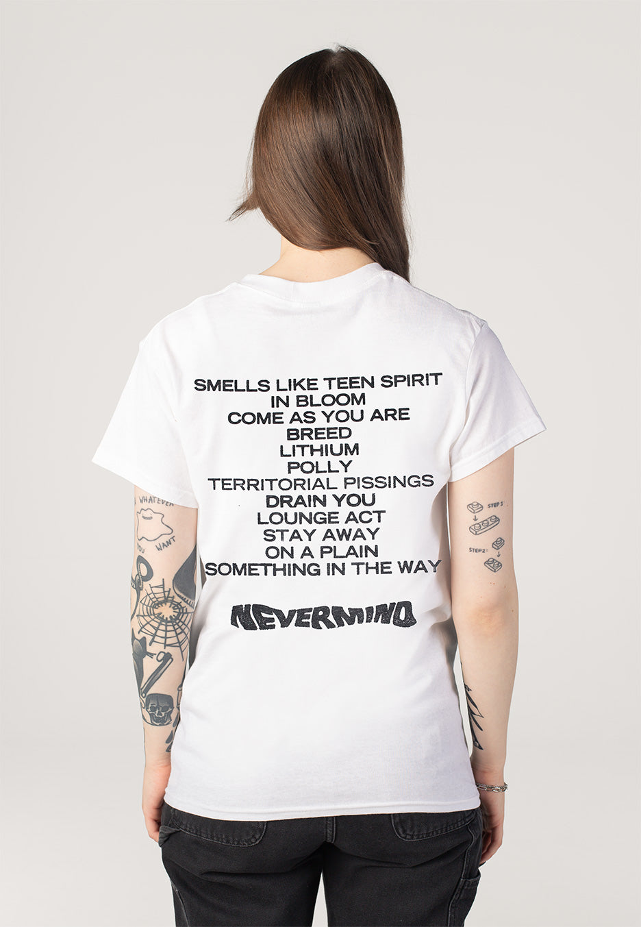 Nirvana - Nevermind Dollar Loose White - T-Shirt | Women-Image