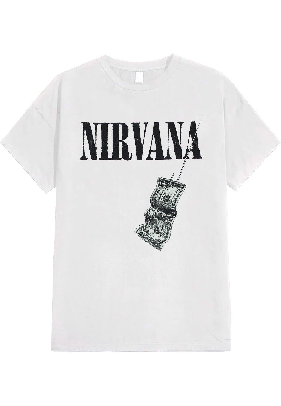 Nirvana - Nevermind Dollar Loose White - T-Shirt | Impericon