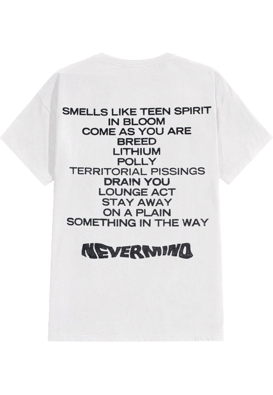 Nirvana - Nevermind Dollar Loose White - T-Shirt | Neutral-Image