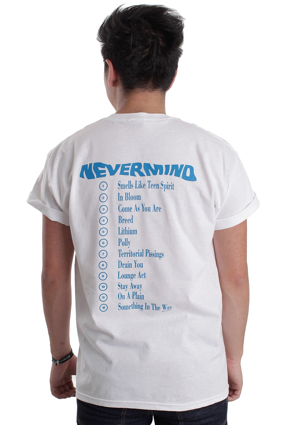 Nirvana - Nevermind White - T-Shirt | Men-Image