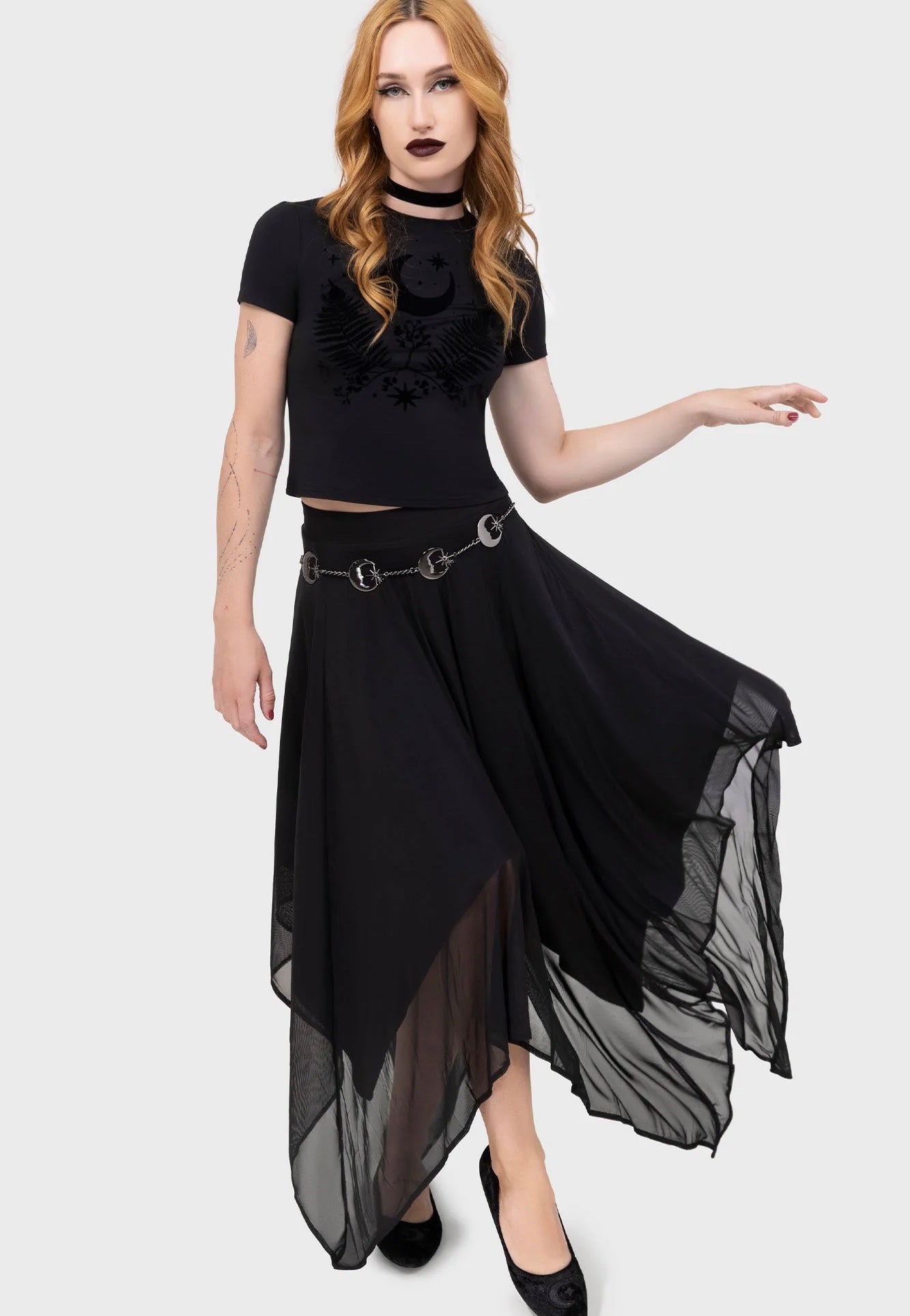 Killstar - Nix Black - Skirt | Women-Image