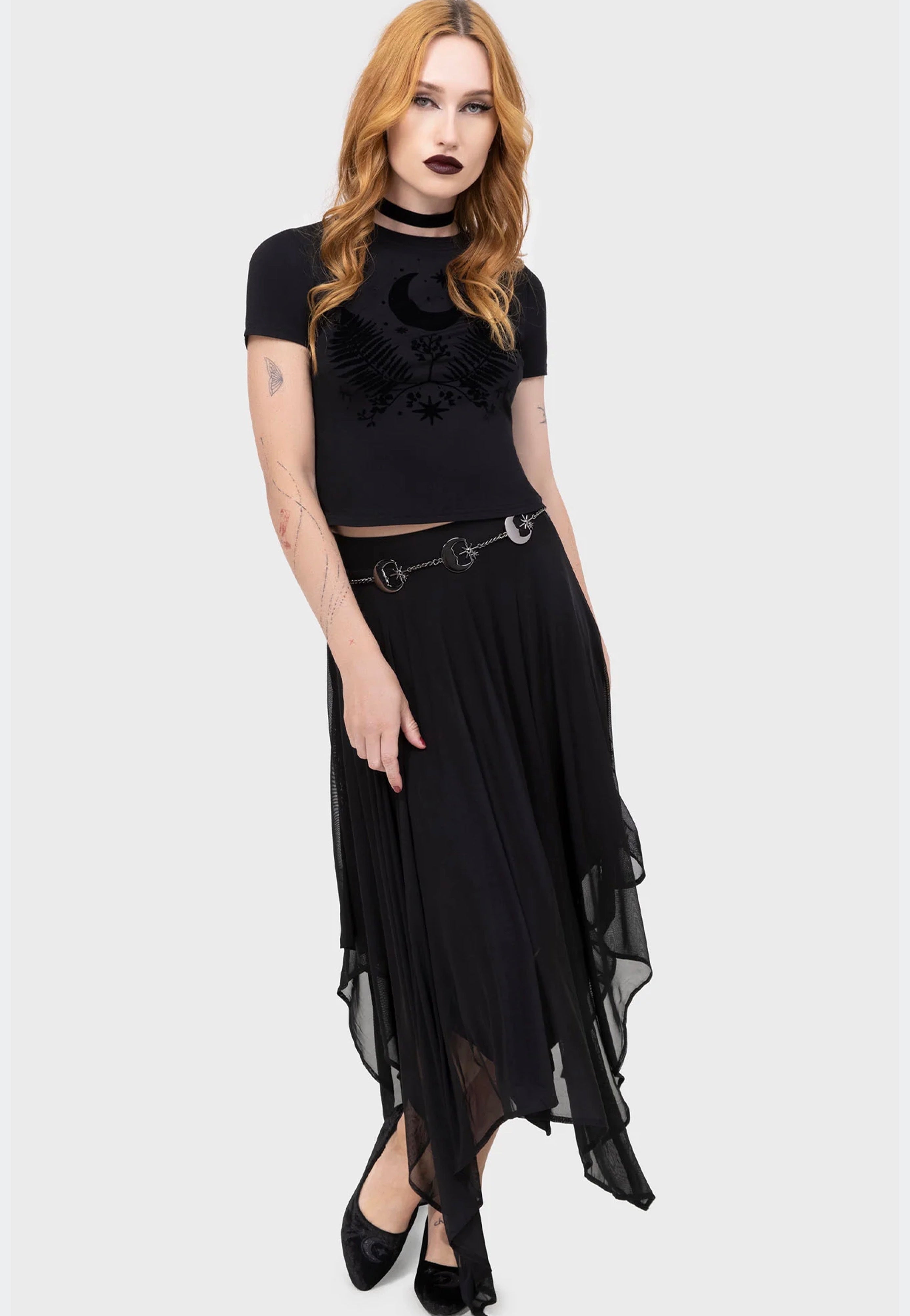 Killstar - Nix Black - Skirt | Women-Image