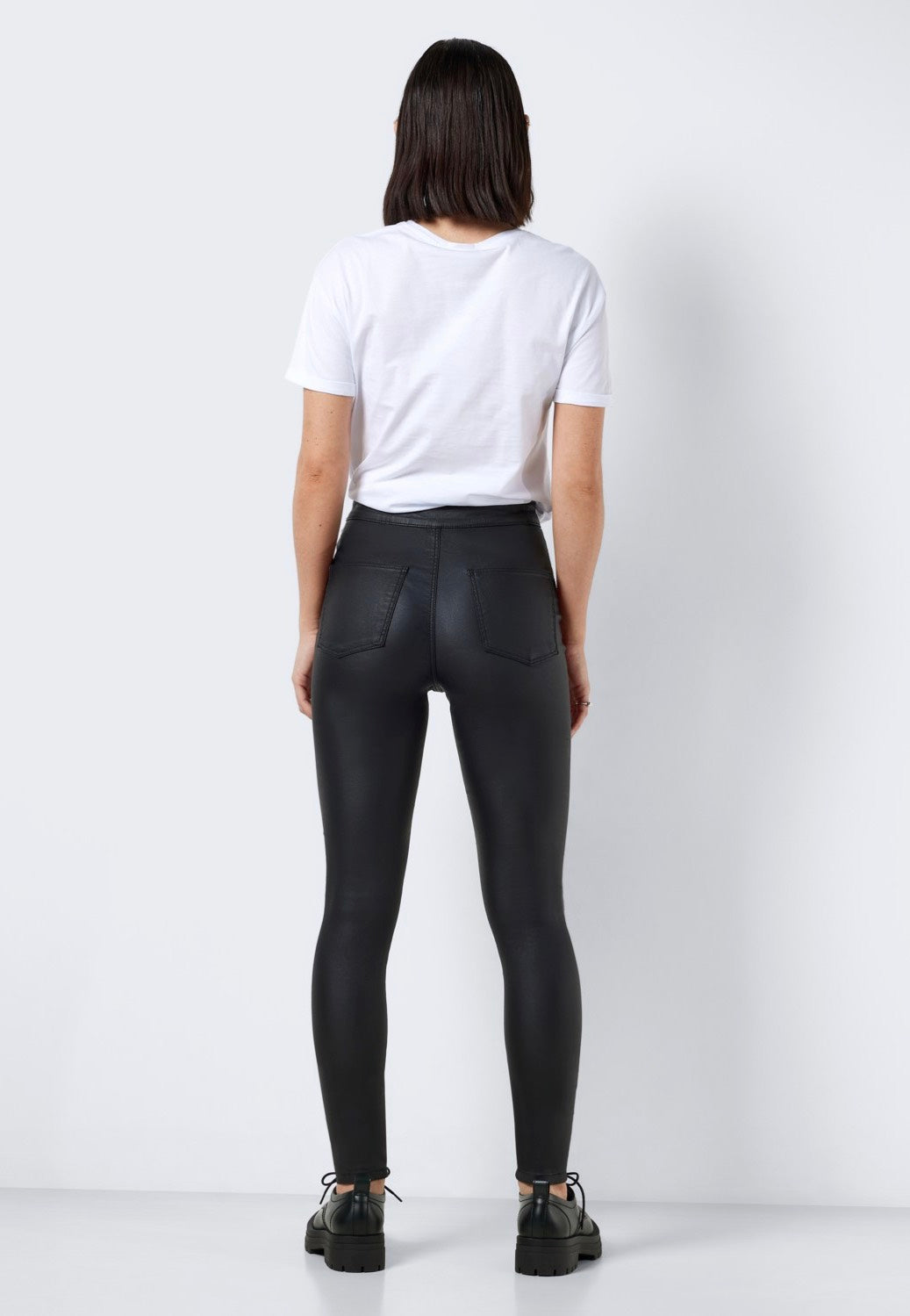 Noisy May - Ella Super Coated Black - Leggings | Women-Image