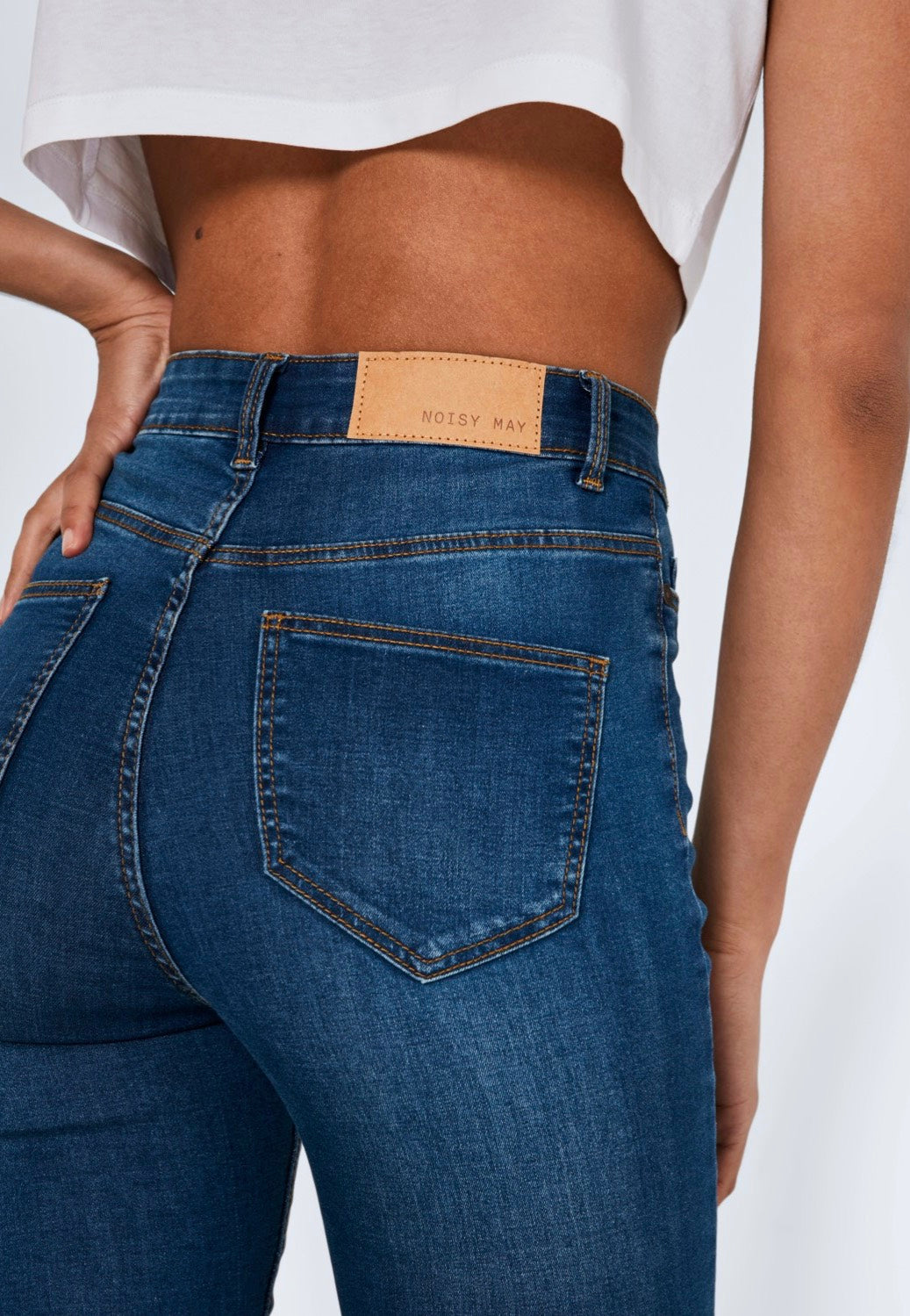 Noisy May - Callie Skinny Medium Blue Denim - Jeans | Women-Image