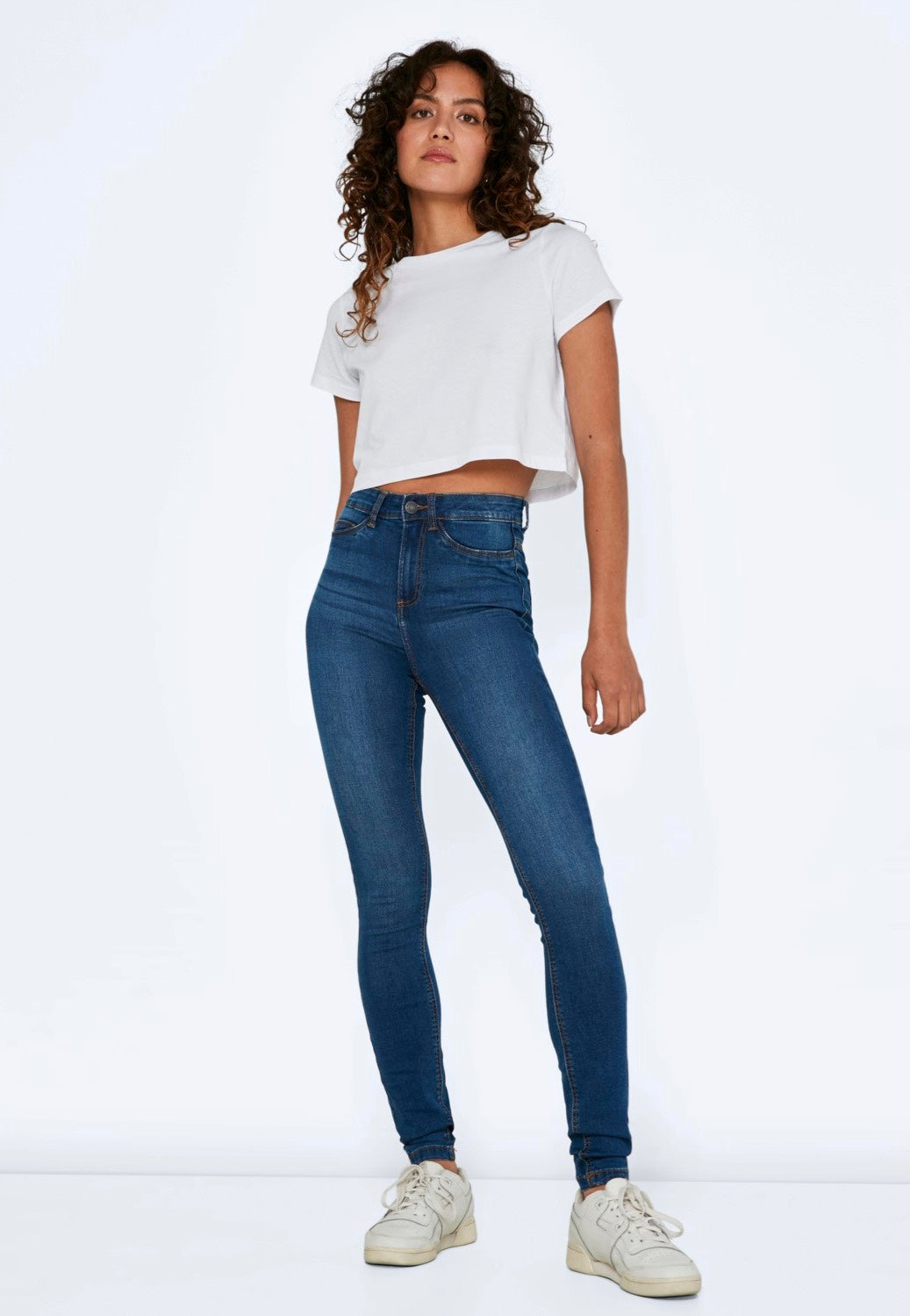 Noisy May - Callie Skinny Medium Blue Denim - Jeans | Women-Image