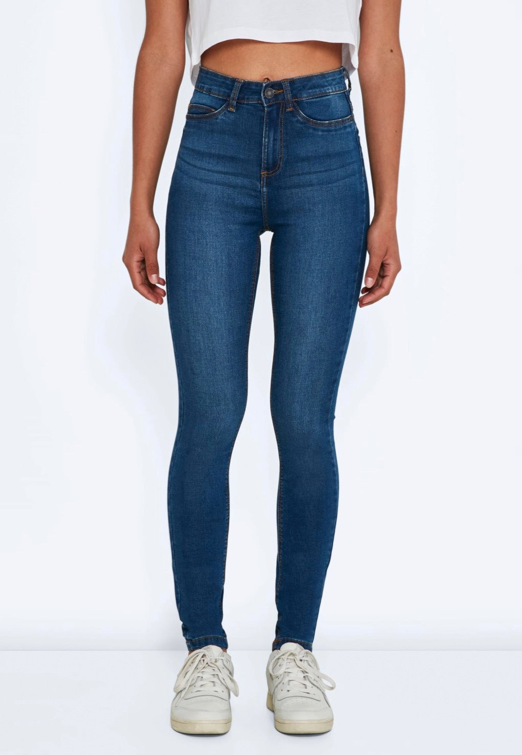 Noisy May - Callie Skinny Medium Blue Denim - Jeans | Women-Image