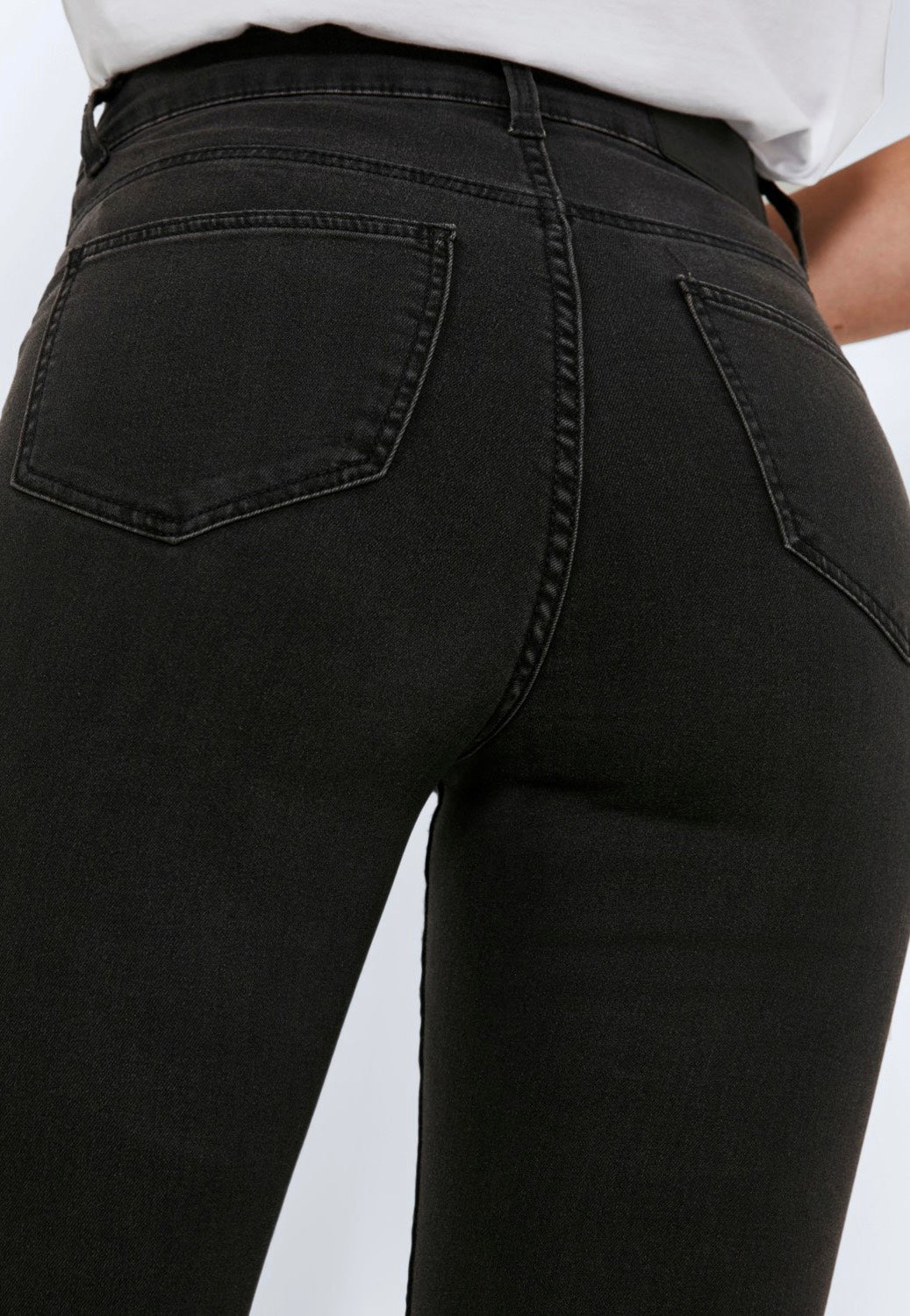 Noisy May - Callie Skinny Dark Grey Denim - Jeans | Women-Image