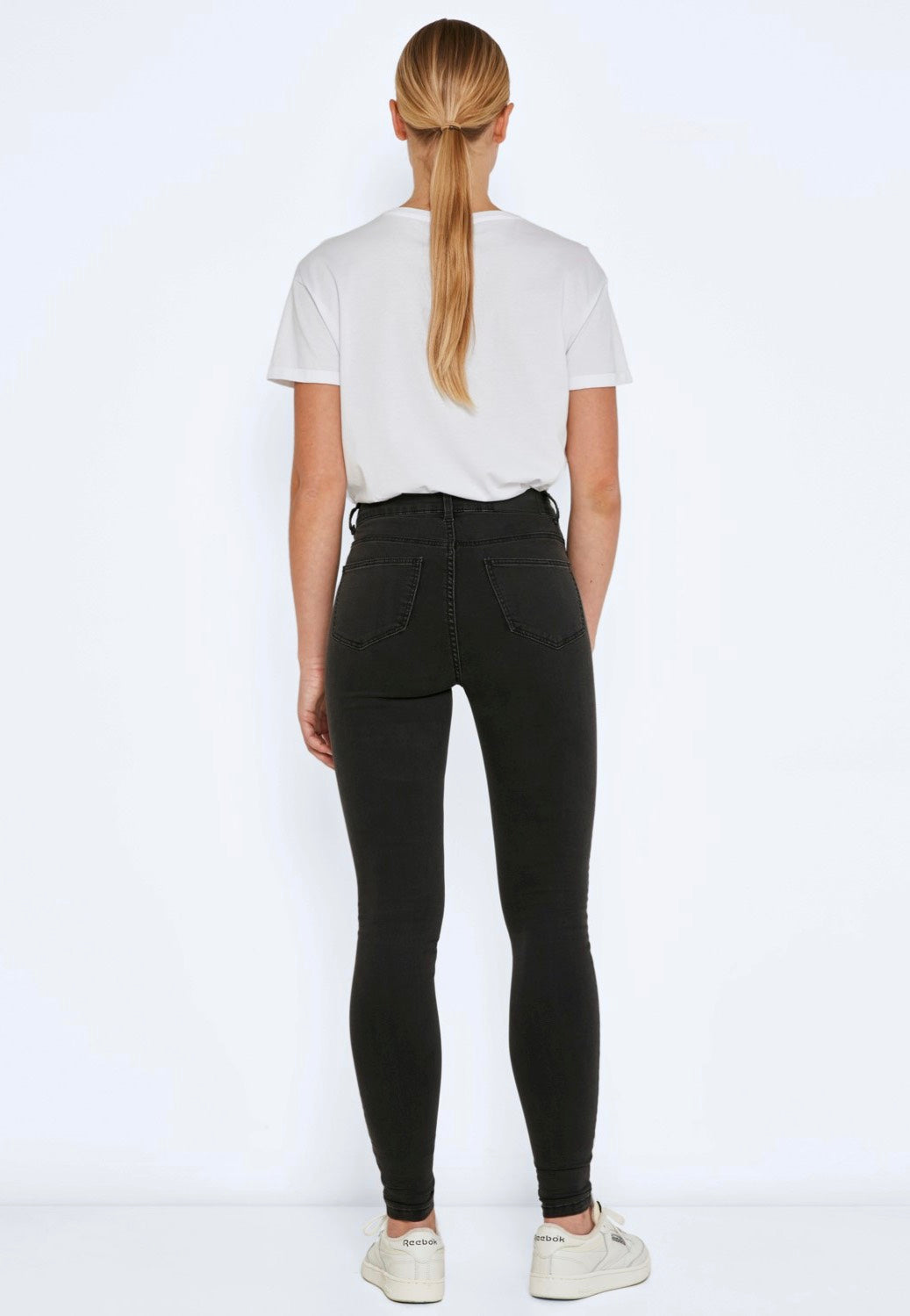 Noisy May - Callie Skinny Dark Grey Denim - Jeans | Women-Image