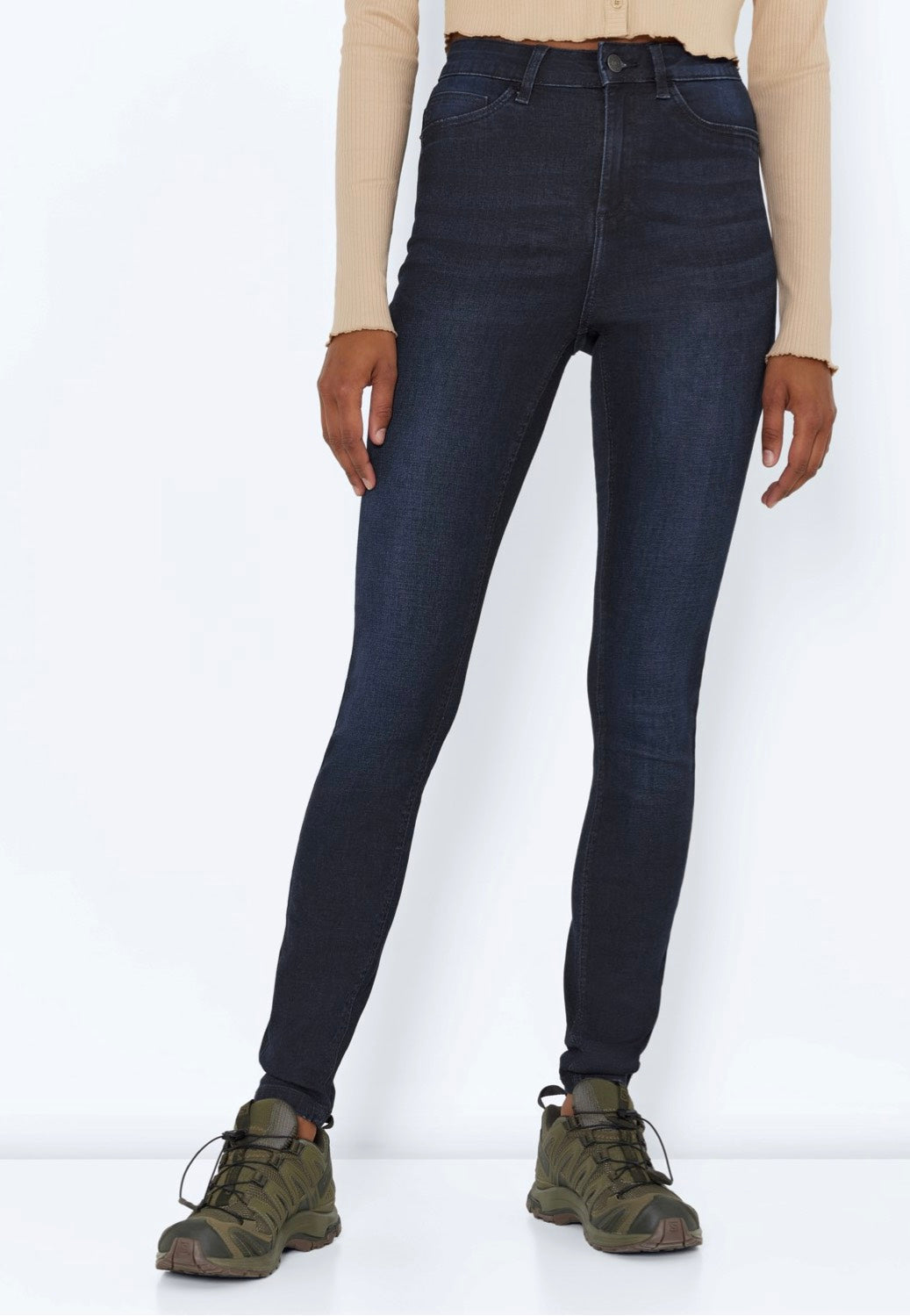 Noisy May - Callie Skinny Dark Blue Denim - Jeans | Women-Image