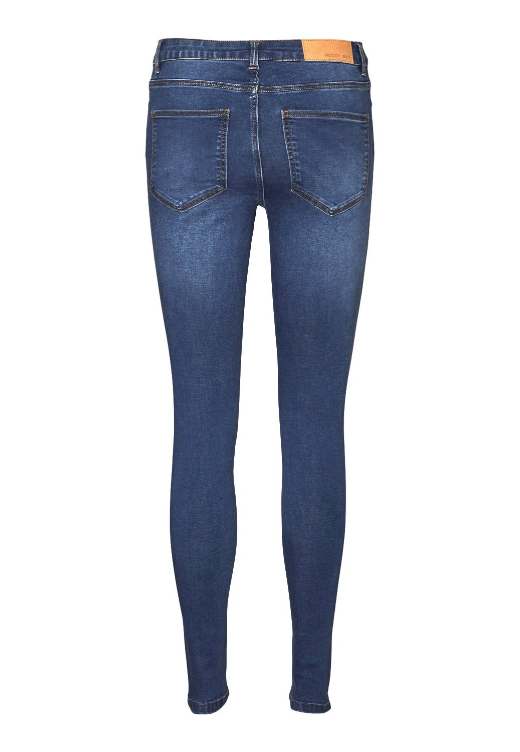 Noisy May - Billie Normal Waist Skinny Medium Blue Denim - Jeans | Women-Image