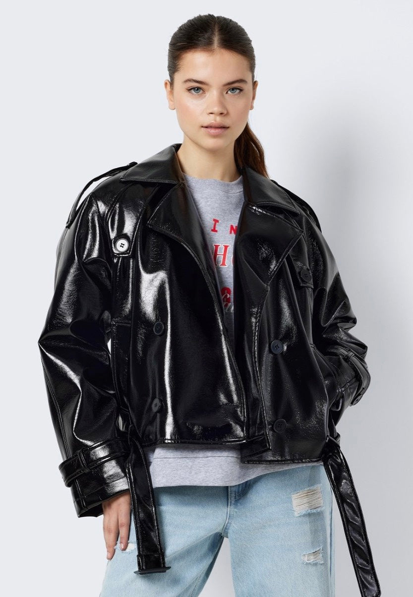 Noisy May Neal Vinyl Short Black - Jacket | Impericon
