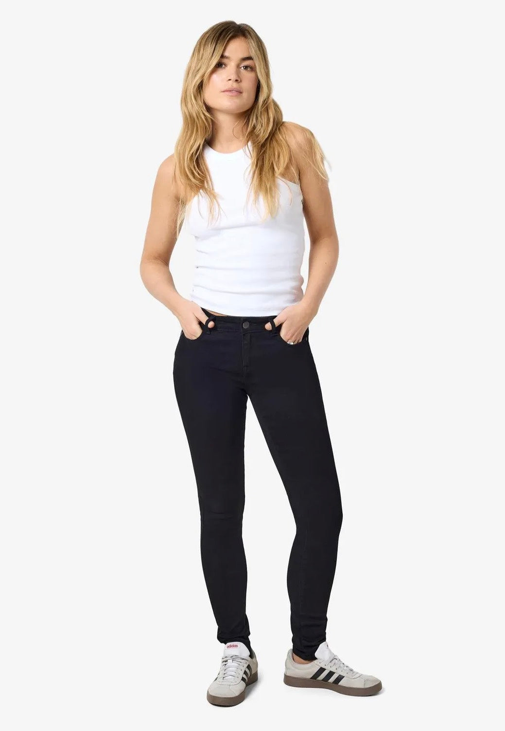 Noisy May - Jen Skinny Shaper Black - Jeans | Women-Image